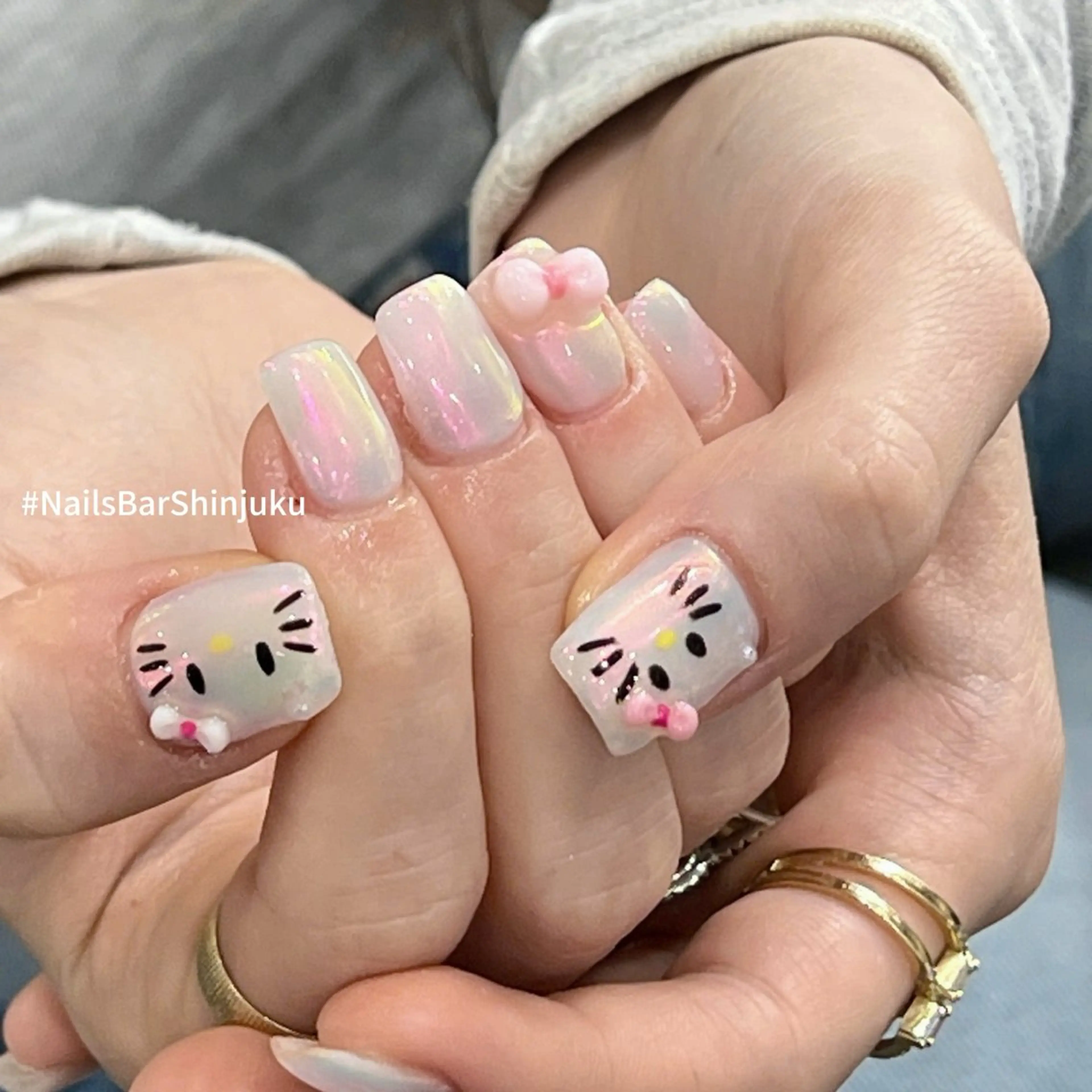 ネイル ボルドー ブラウン チークネイル ドット フットネイル ハンドネイル NAILS BAR SHINJUKUのネイルデザイン