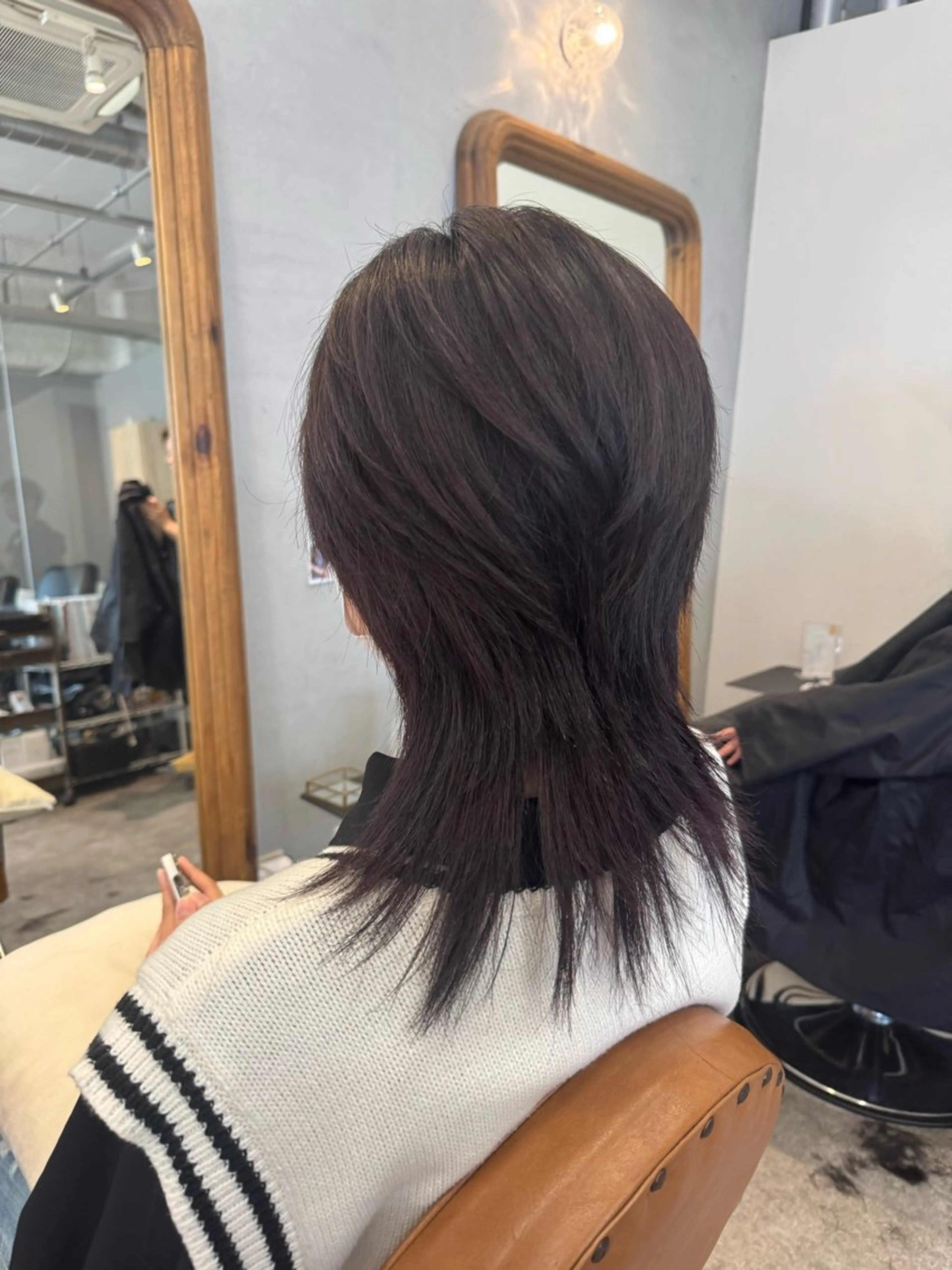 セミロング カラー ヘアカラー オスズ 🎀´-のヘアスタイル