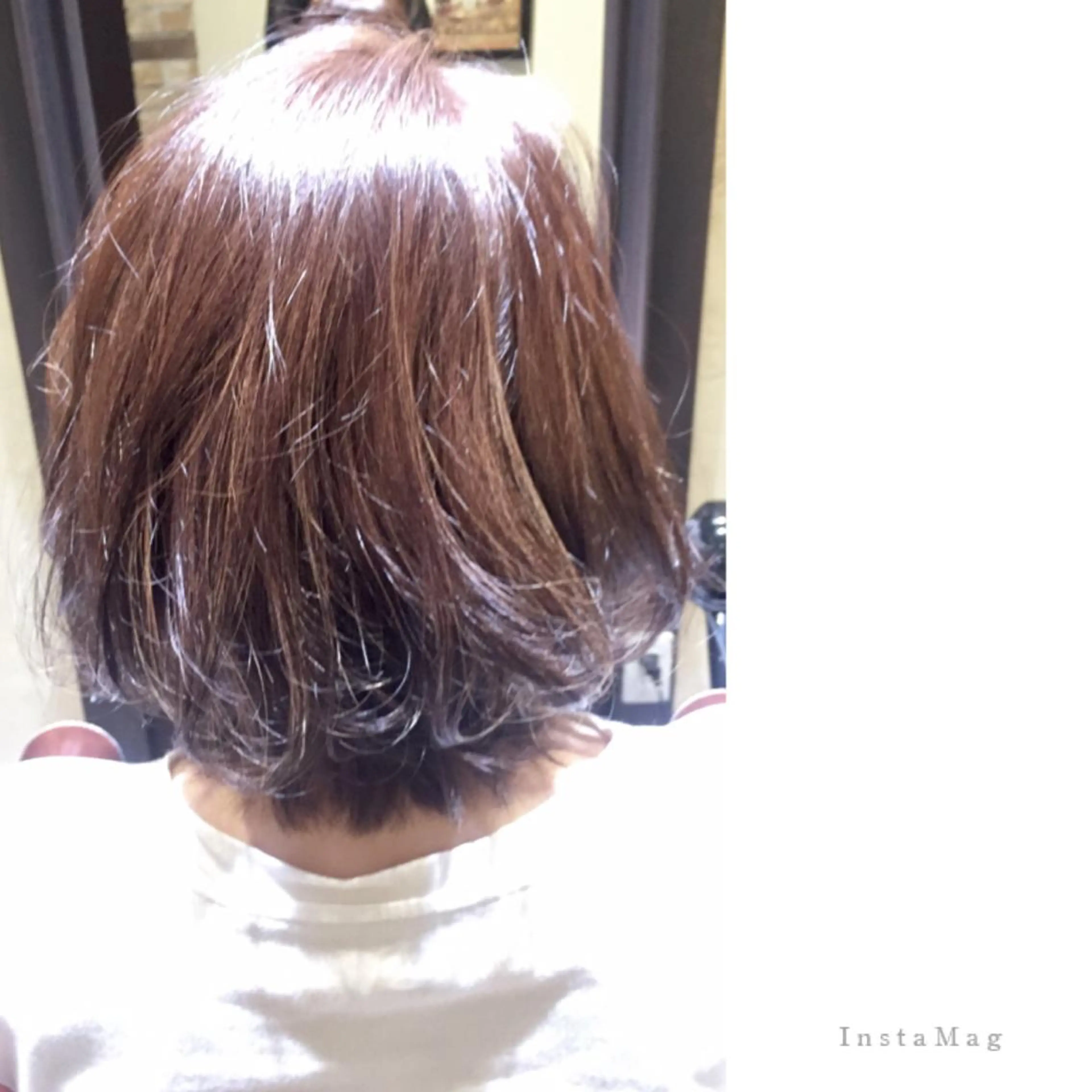 セミロング カラー ハイライトカラー ハイライト Lyhair🦊🎀 AKIのヘアスタイル