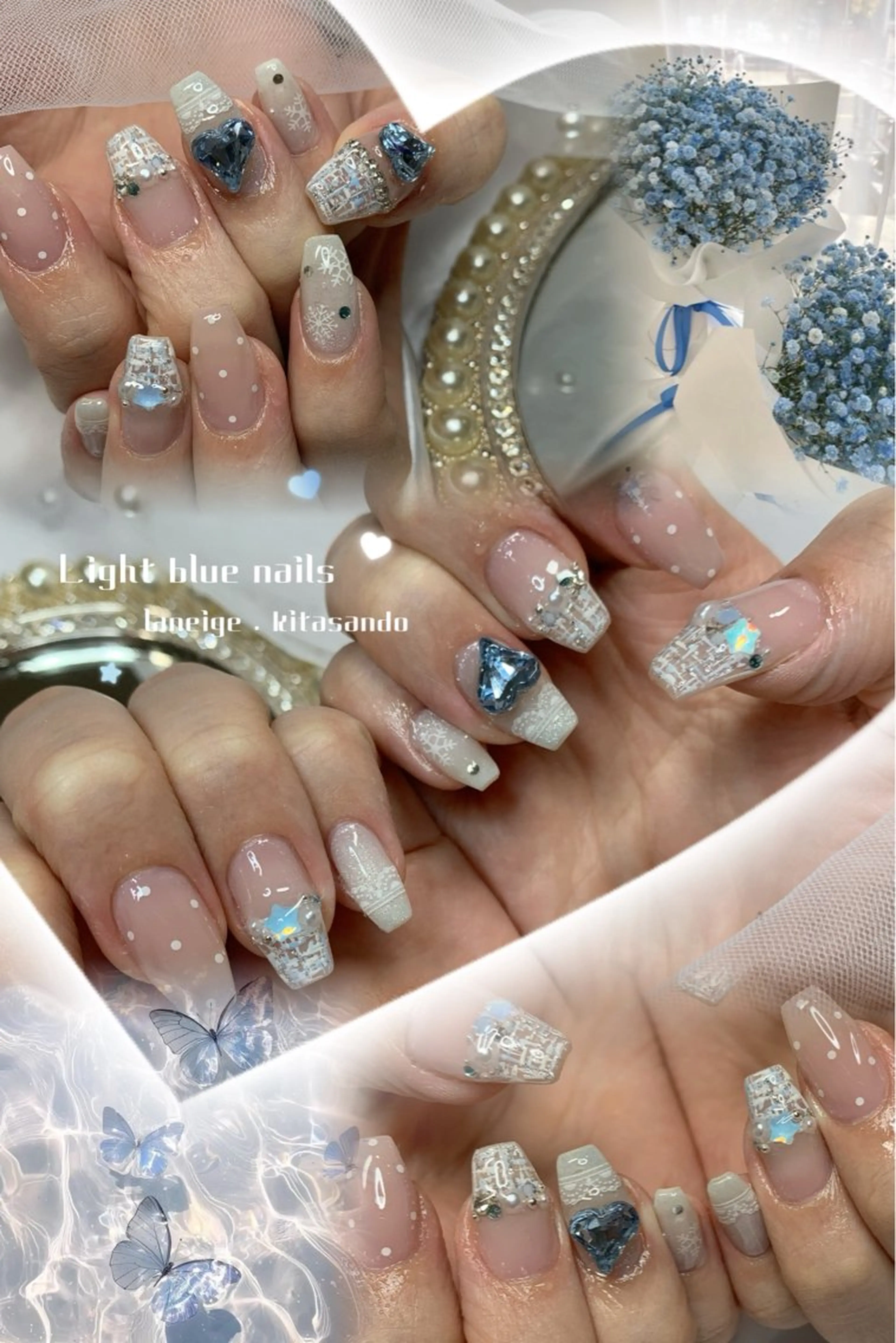 ネイル ハンドネイル La neige* yuki 🐩🌙のネイルデザイン