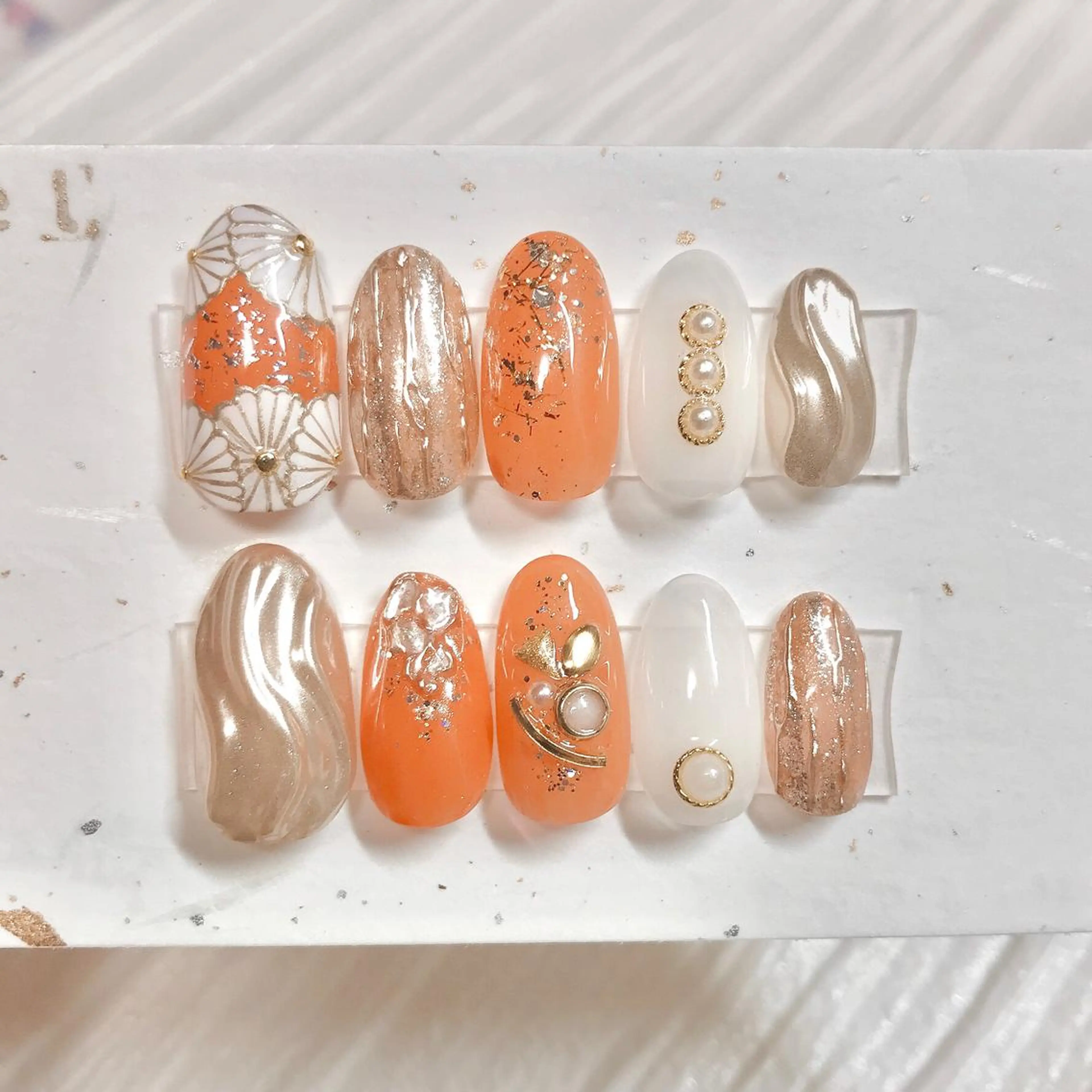 ネイル 成人式 ハンドネイル Room nailのネイルデザイン