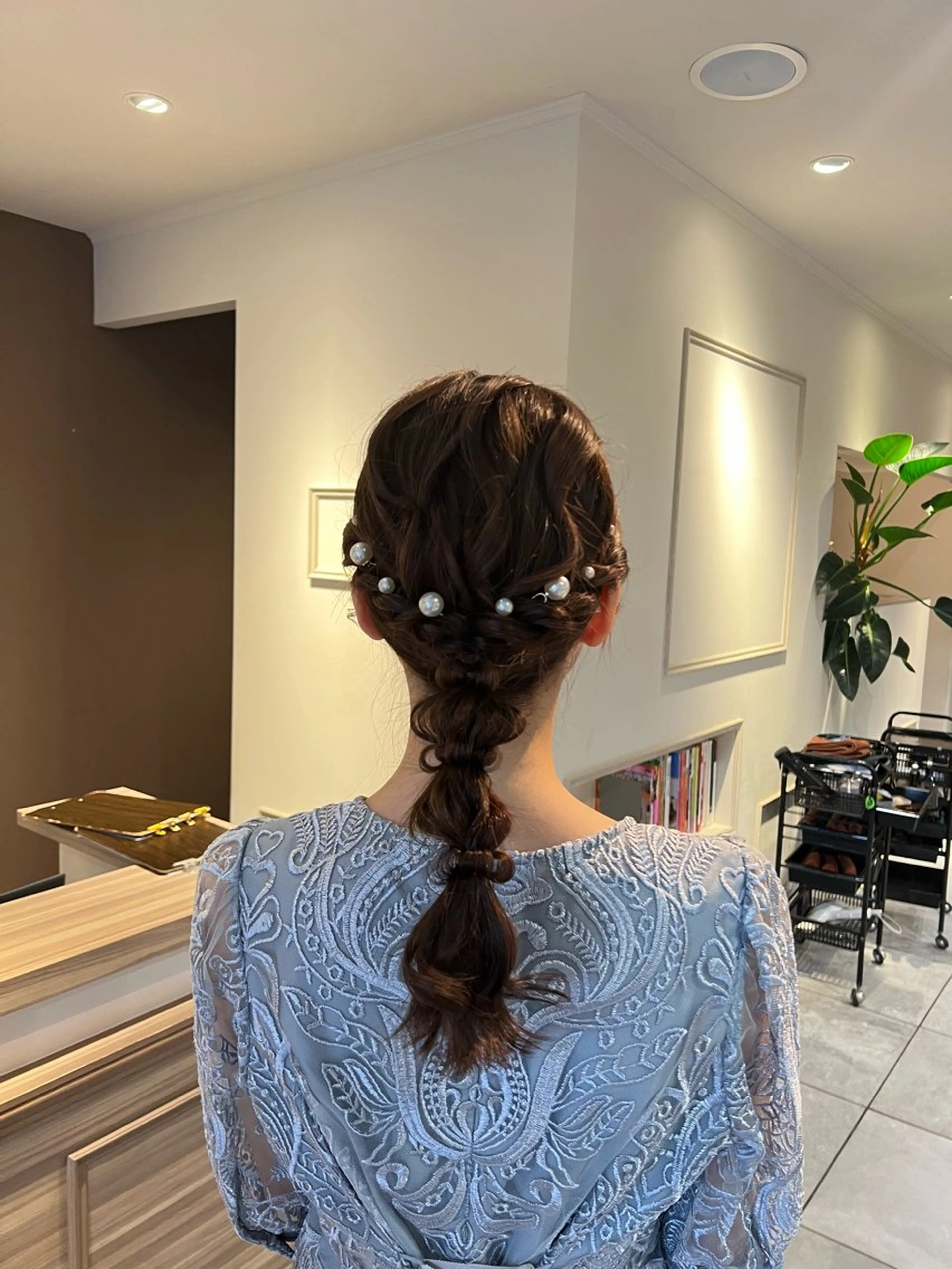 ヘアセット 西村 美羽のヘアスタイル