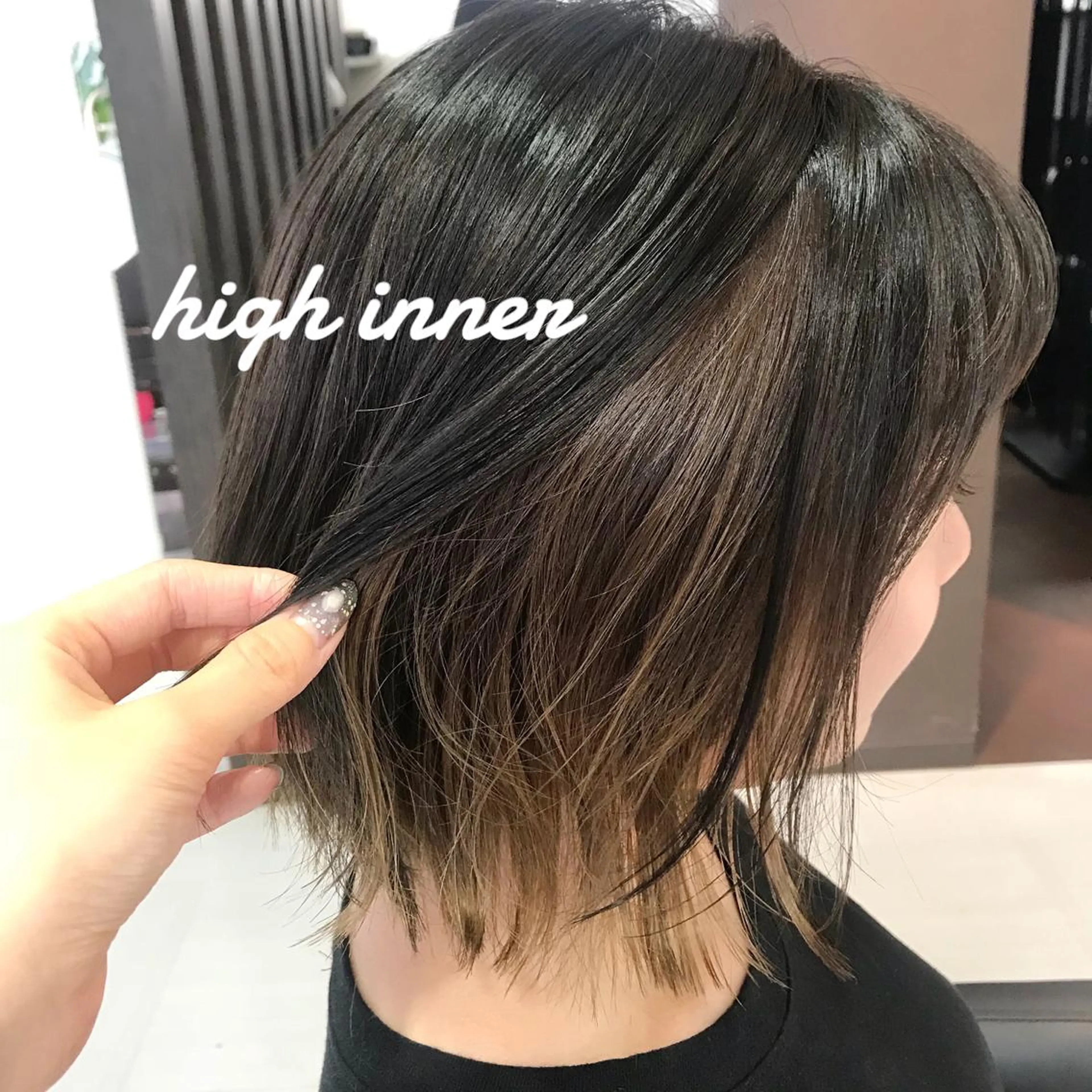 ショート カラー インナーカラー 青木 香怜のマツエク・マツパデザイン