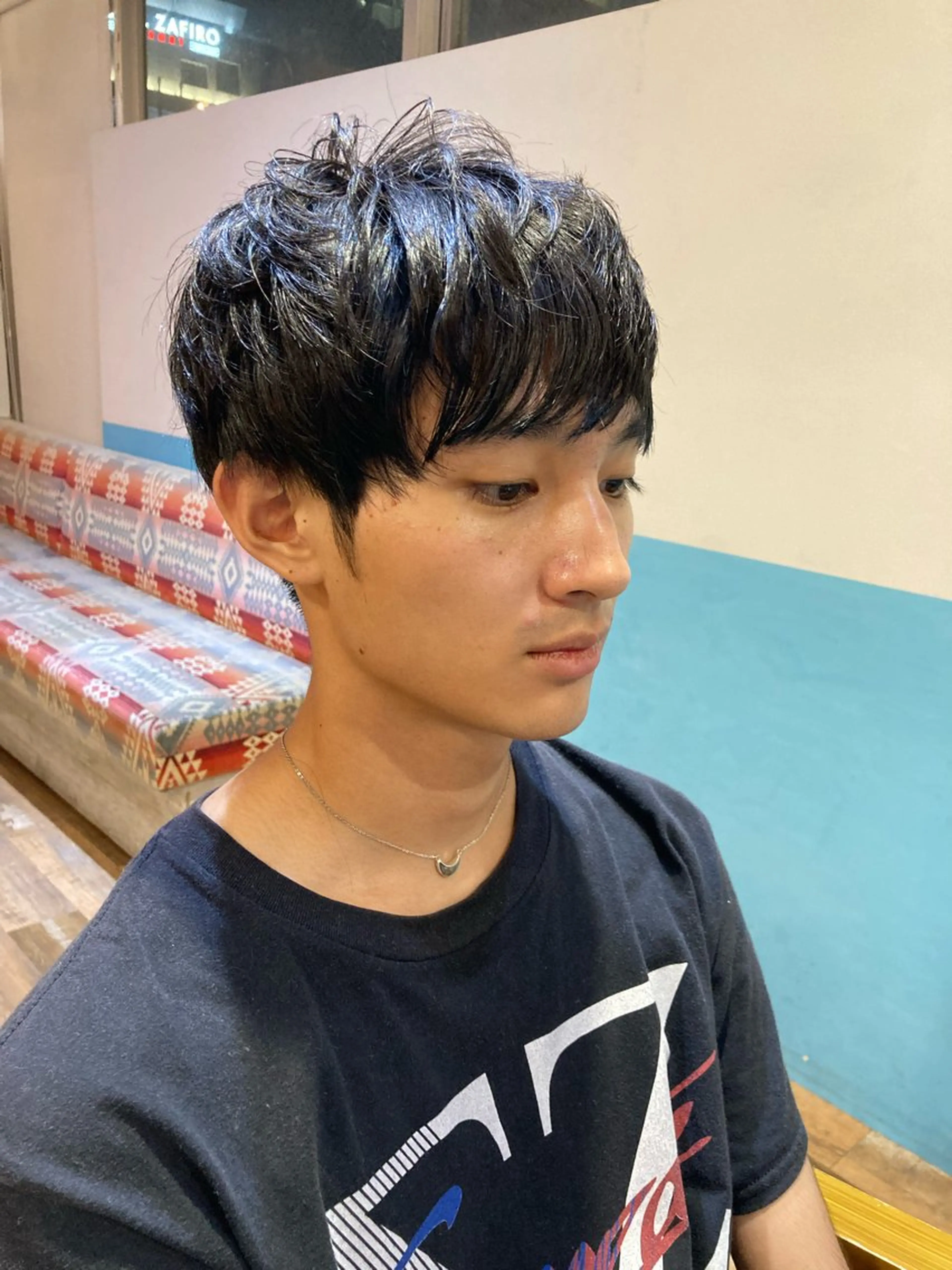 メンズ 横浜美容室／暖色系 michika🌹のヘアスタイル