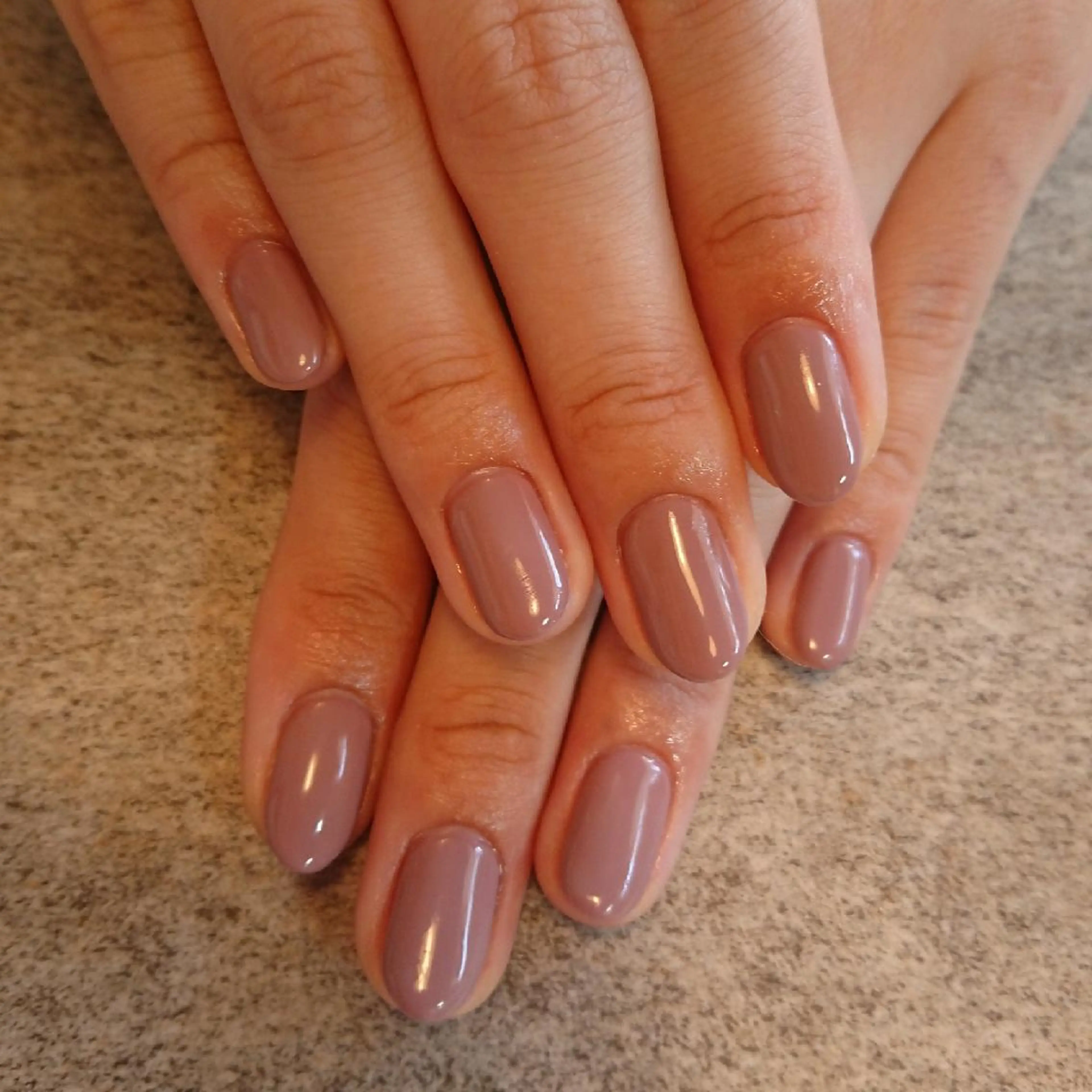 ネイル ワンカラーネイル ジェヌインネイル 河内のネイルデザイン