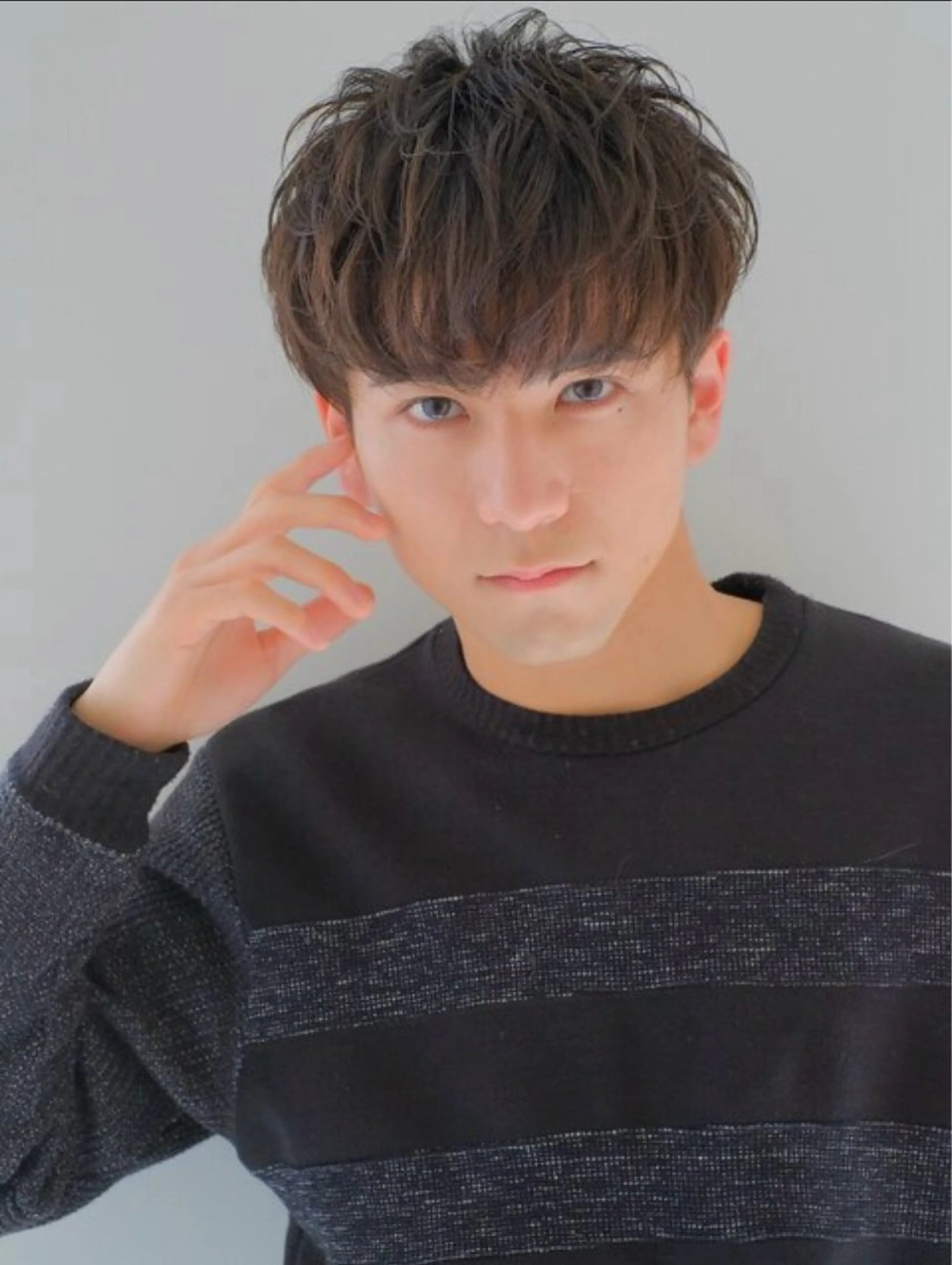 メンズ カット サラ艶/韓国ヘア ︎🌟璃奈 (リナ)のヘアスタイル