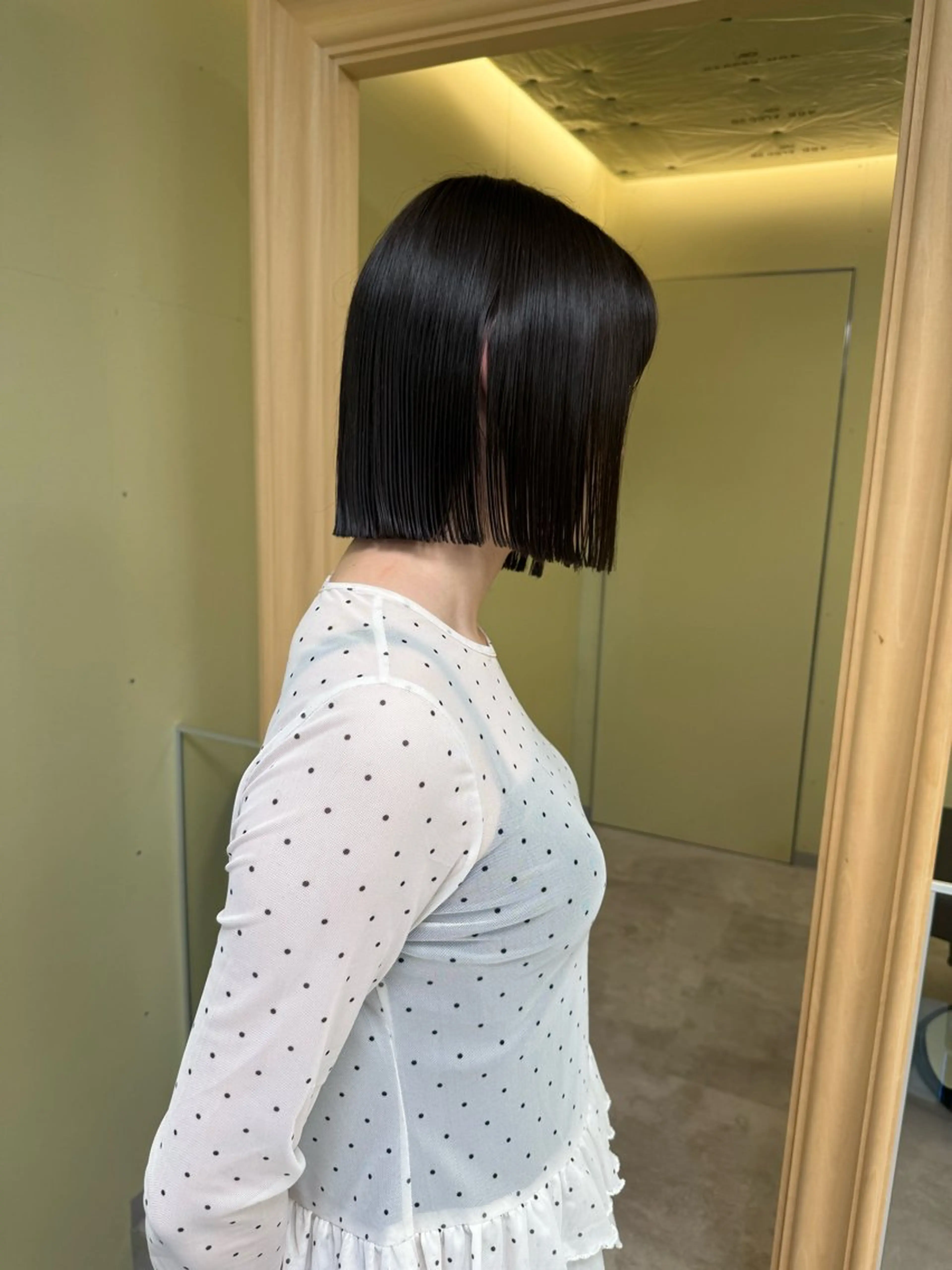 ショート カラー カット ヘアカラー トリートメント 伶風/ボブ/ ハッシュカットのヘアスタイル