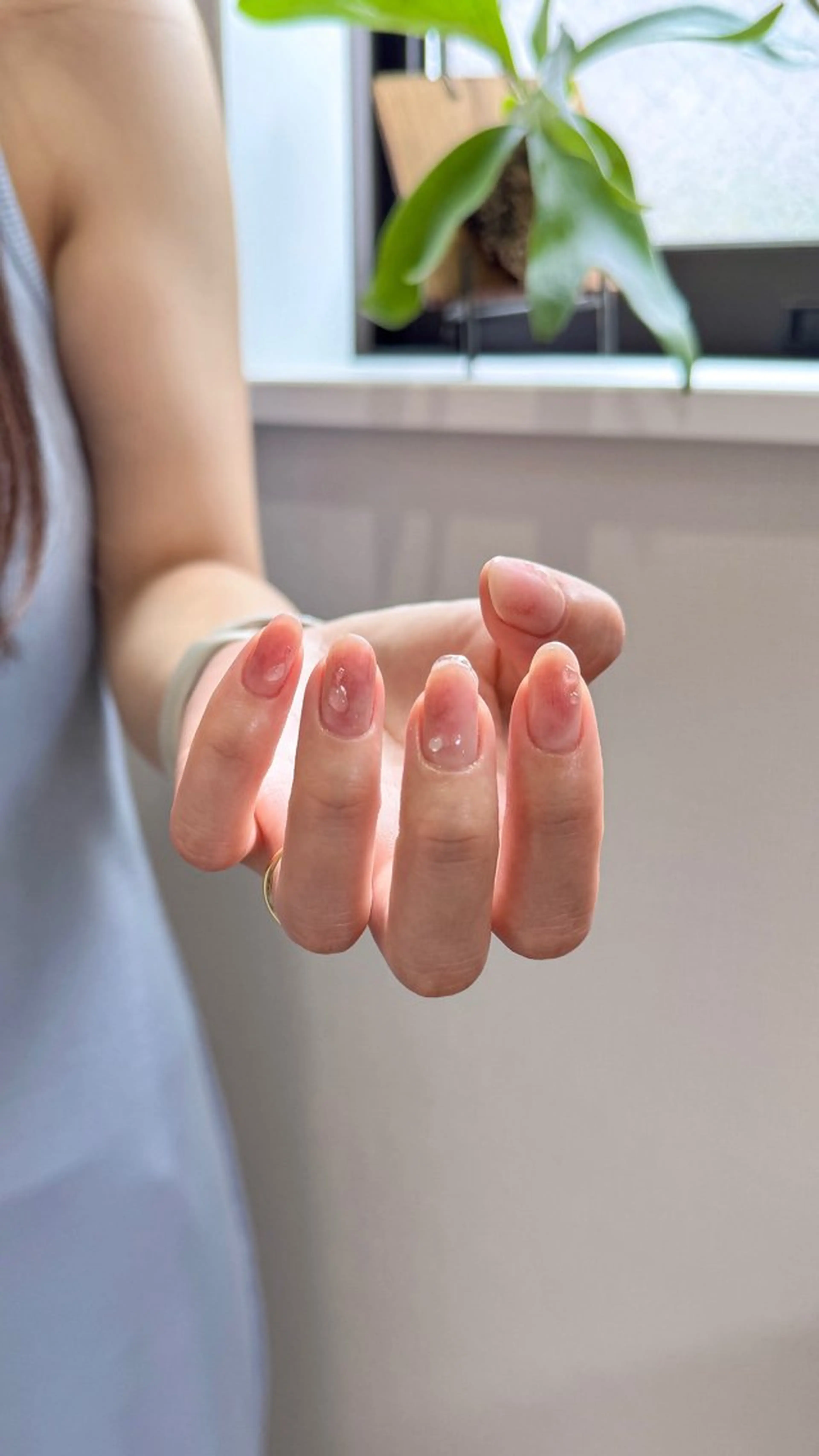 ネイル ぷっくりネイル シンプルネイル 夏ネイル ハンドネイル pointillé .ayaのネイルデザイン