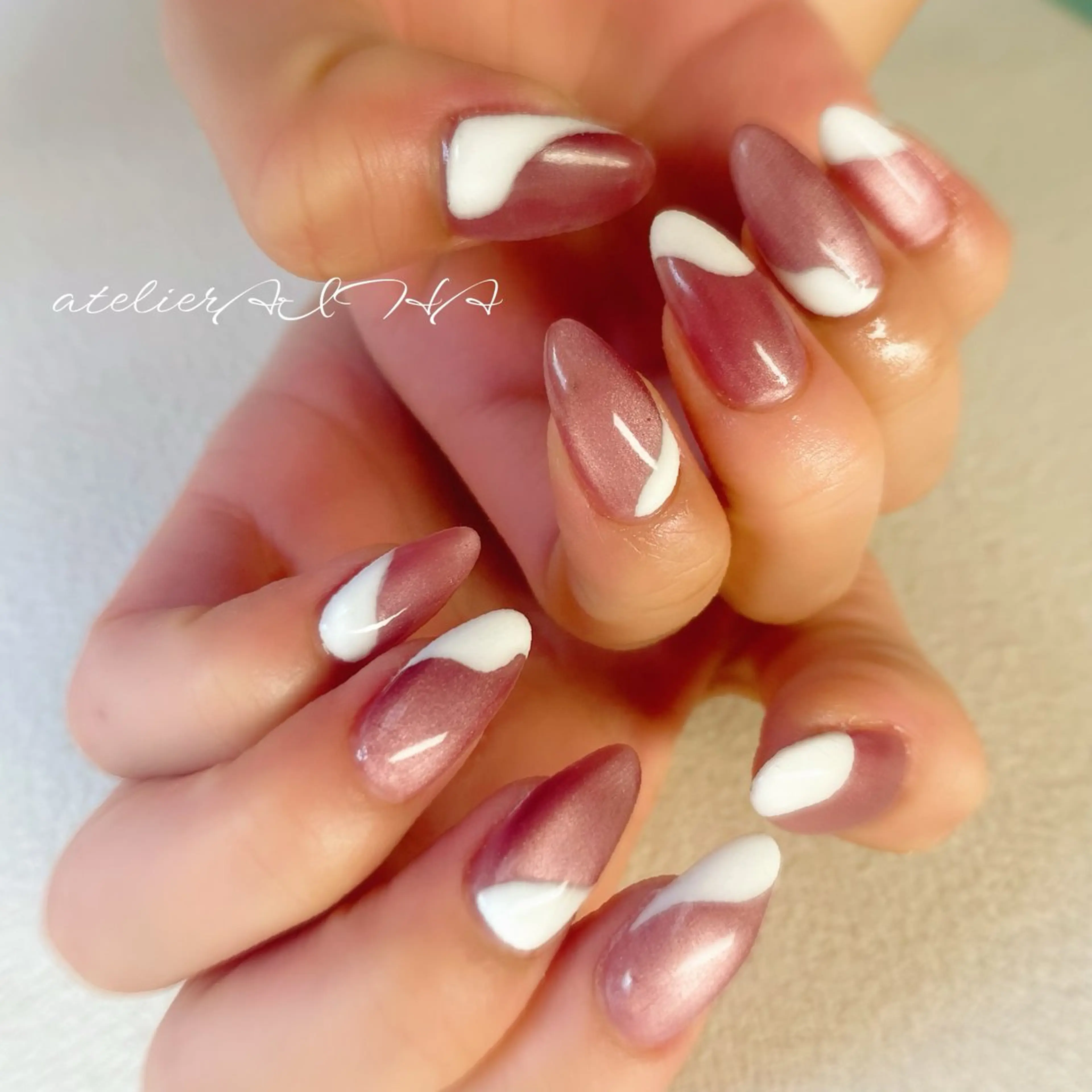 ネイル ハンドネイル アトリエAIHA★ フィルイン推奨サロンのネイルデザイン