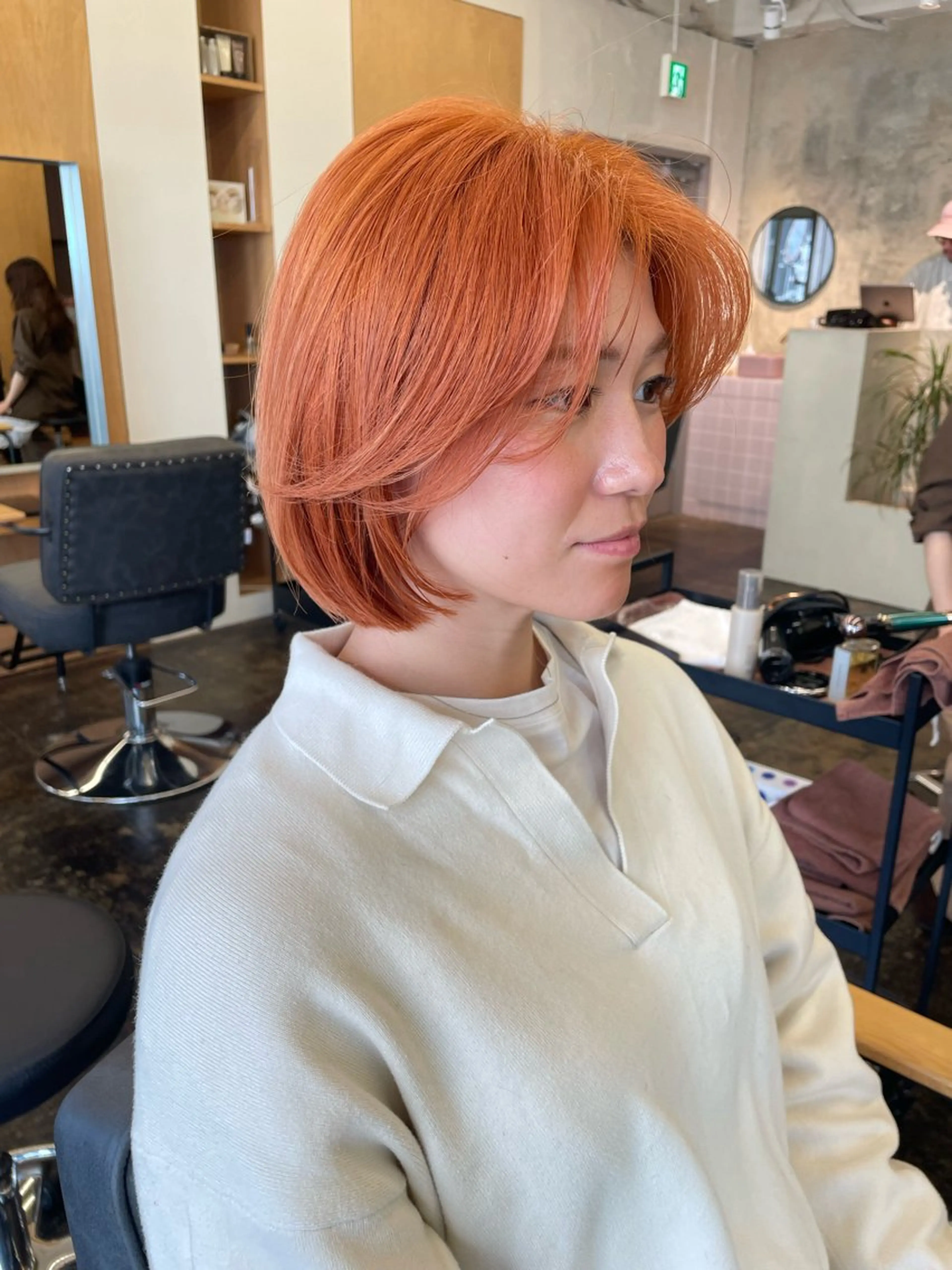 ショート カラー カット ヘアカラー パーマ/レイヤー カットmito⭐︎のヘアスタイル