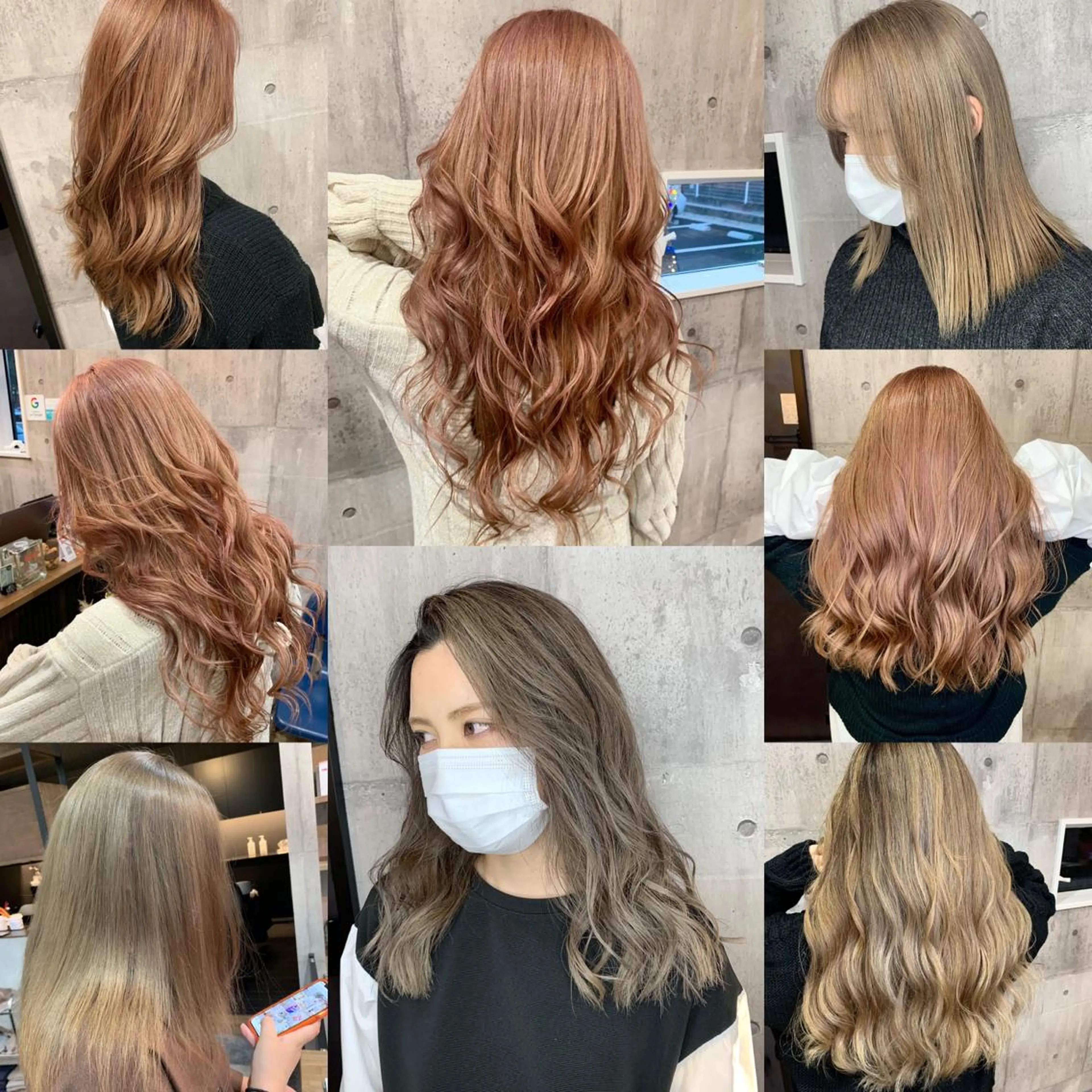 セミロング ヘアカラー トリートメント yoshihara yuukiのヘアスタイル