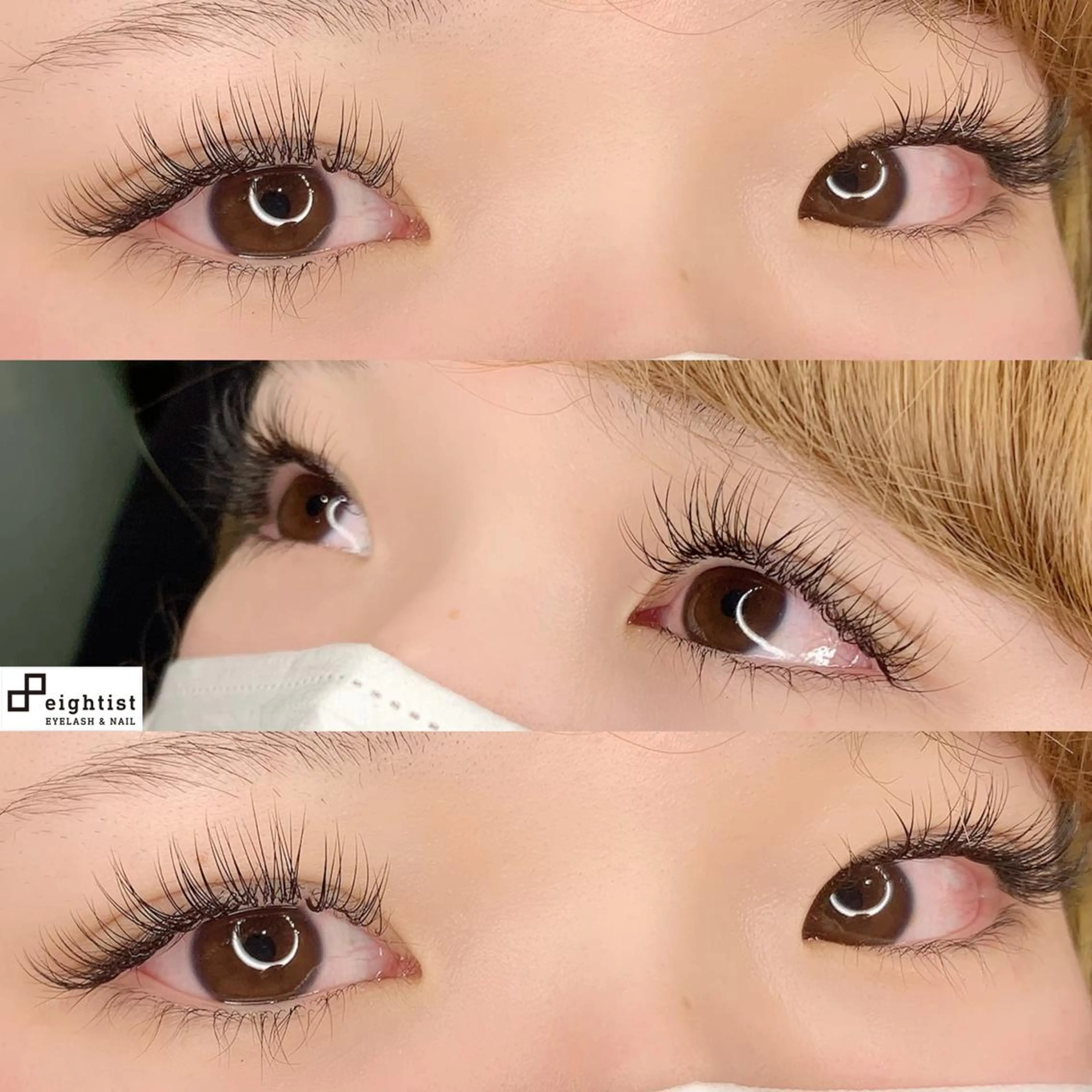 マツエク・マツパ キュート Dカール kakimoto .hのマツエク・マツパデザイン