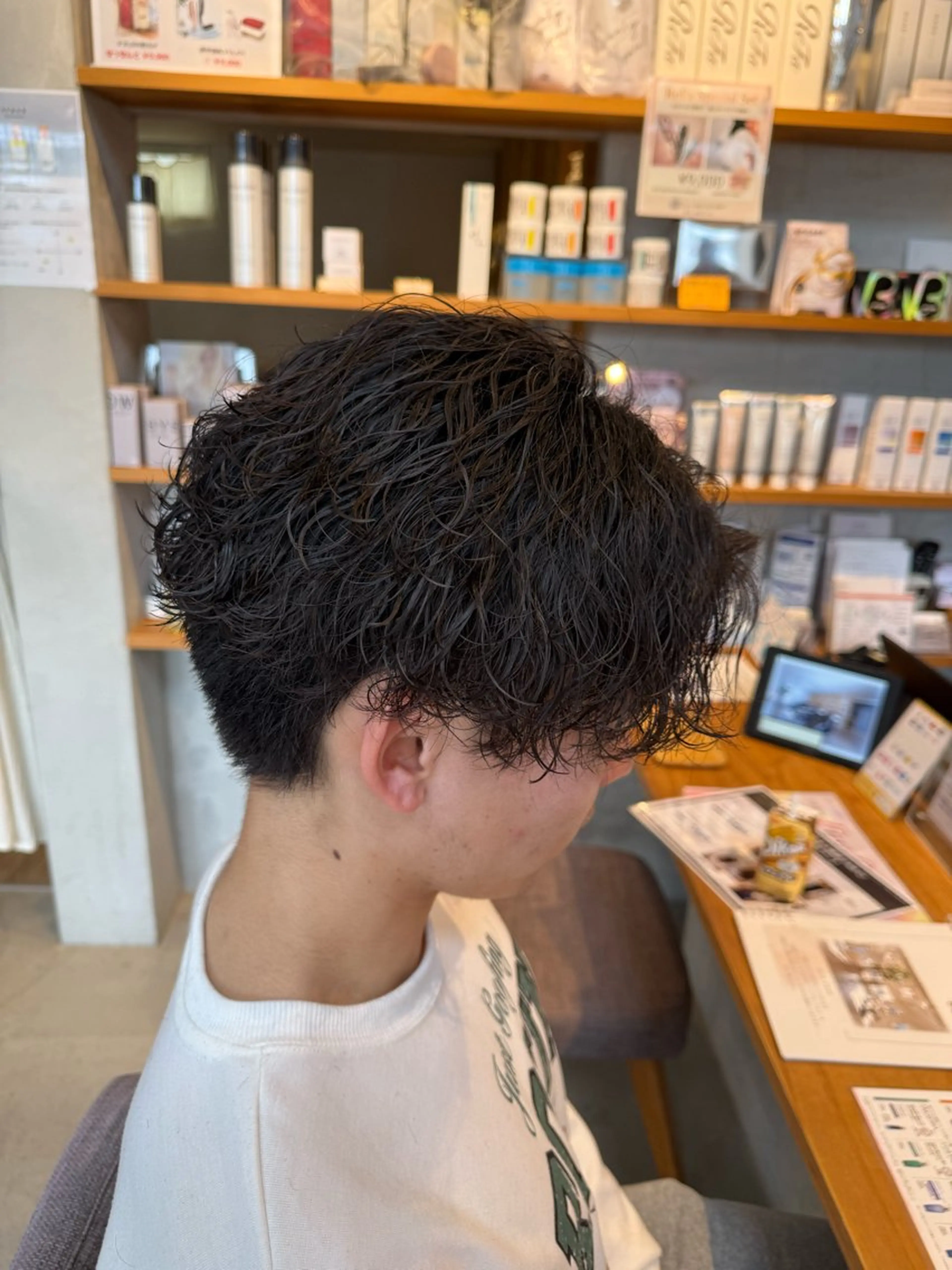 ショート パーマ メンズ メンズパーマ ツイストスパイラルパーマ 波巻きパーマ スパイラルパーマ 🔥KOSEI🔥 波巻き/ツイスパのヘアスタイル