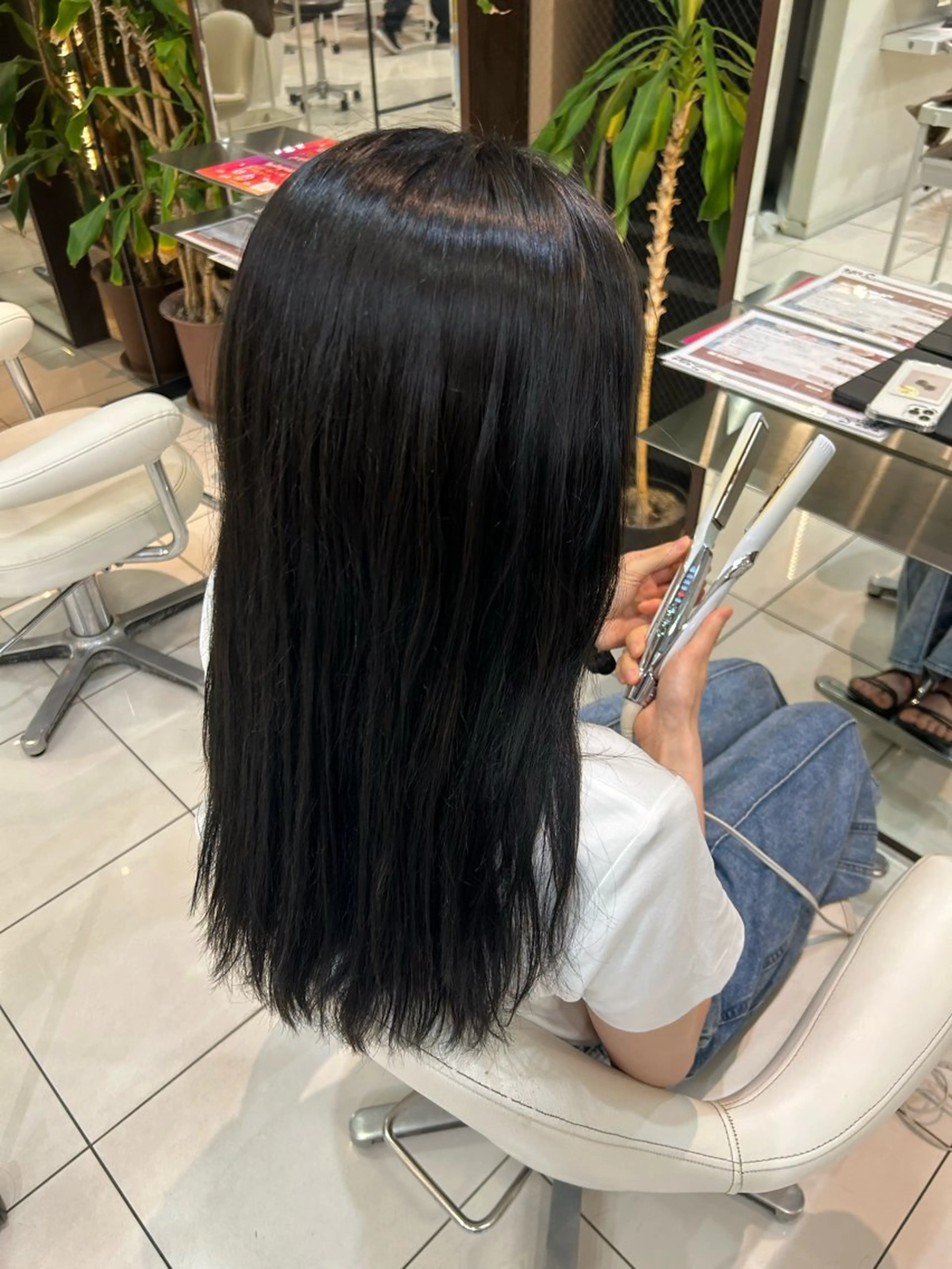 ロング 森山 愛有菜のヘアスタイル