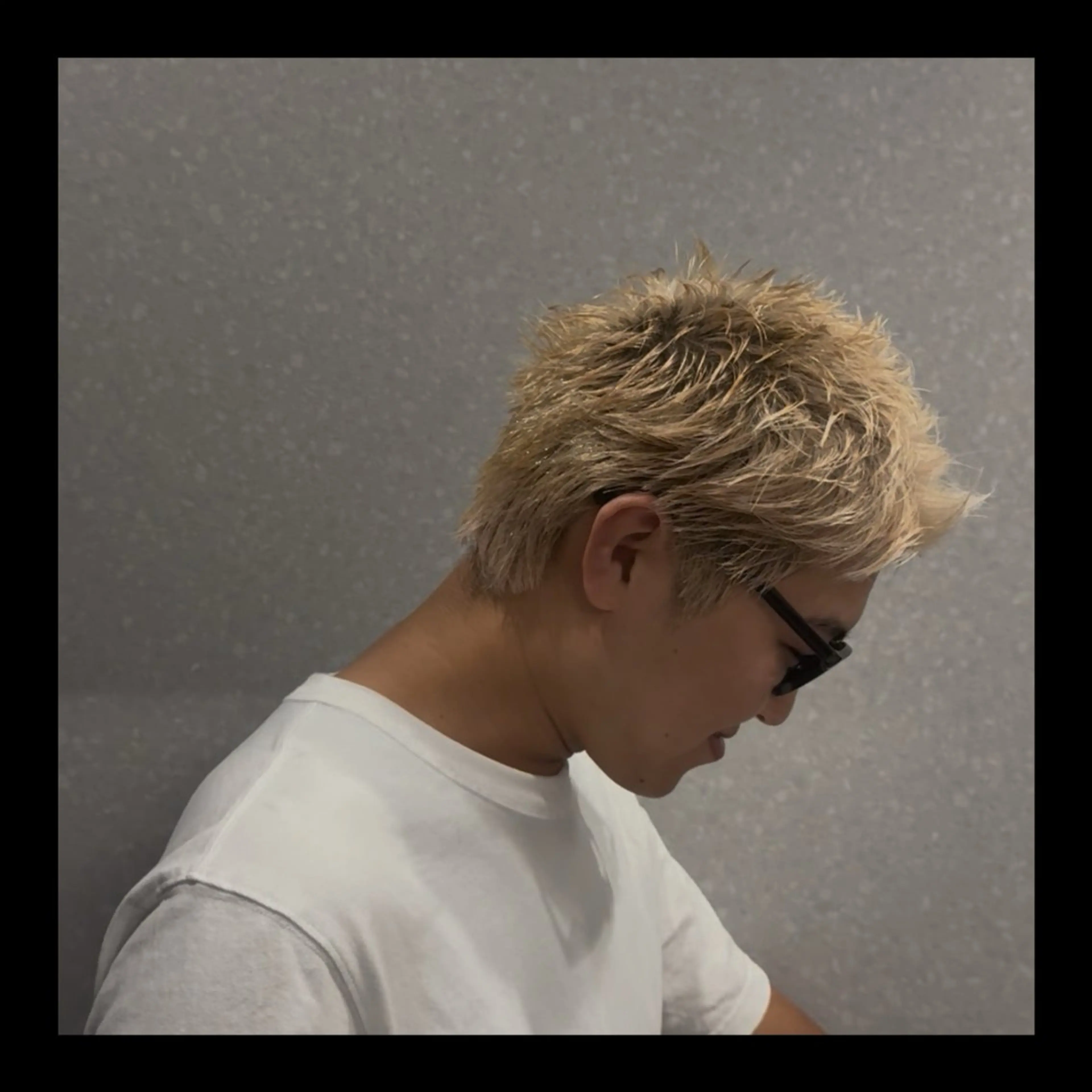 メンズ メンズブリーチ メンズパーマ スパイキーショート STAYGメンズ上野 大河のヘアスタイル