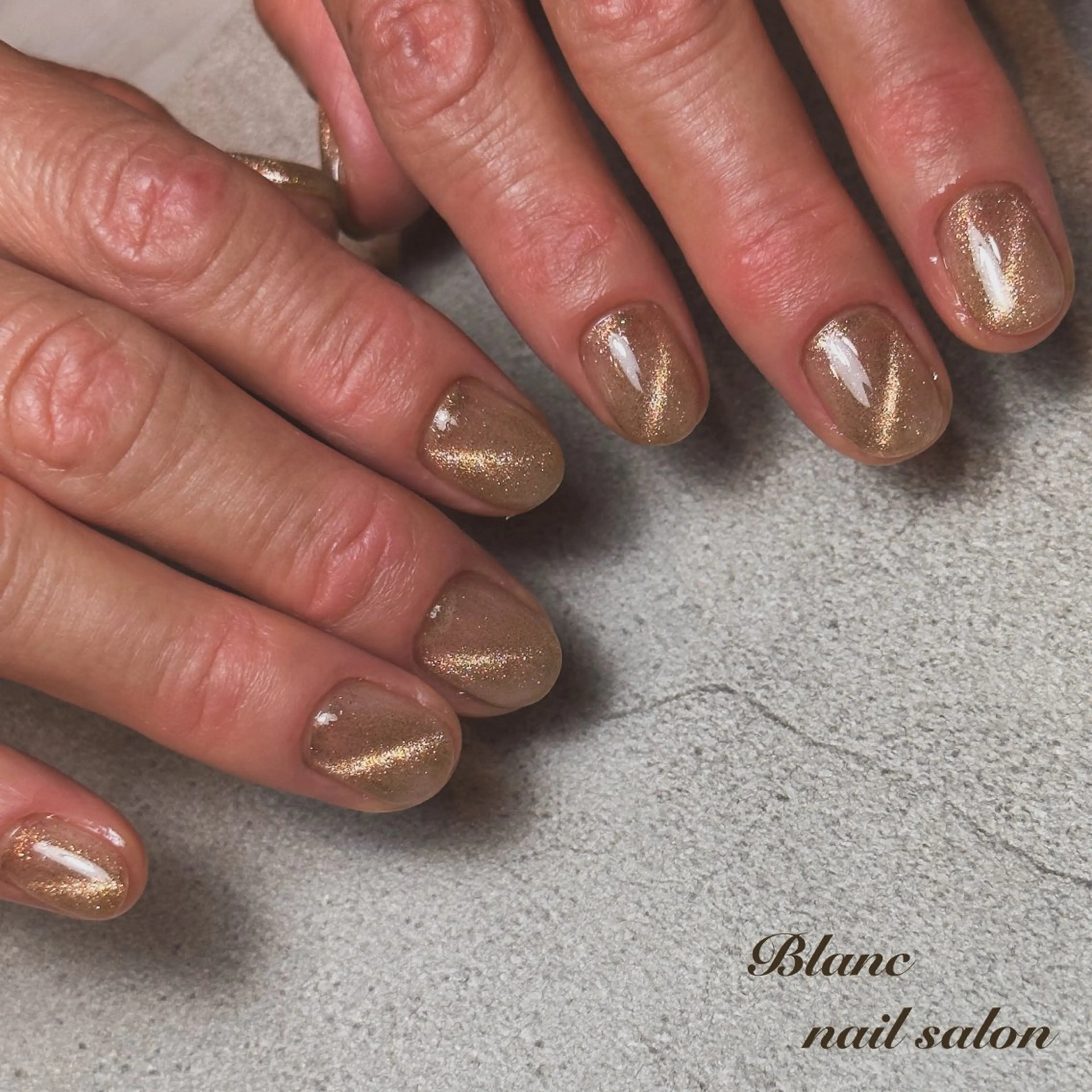 ネイル マグネットネイル Blanc ブランのネイルデザイン