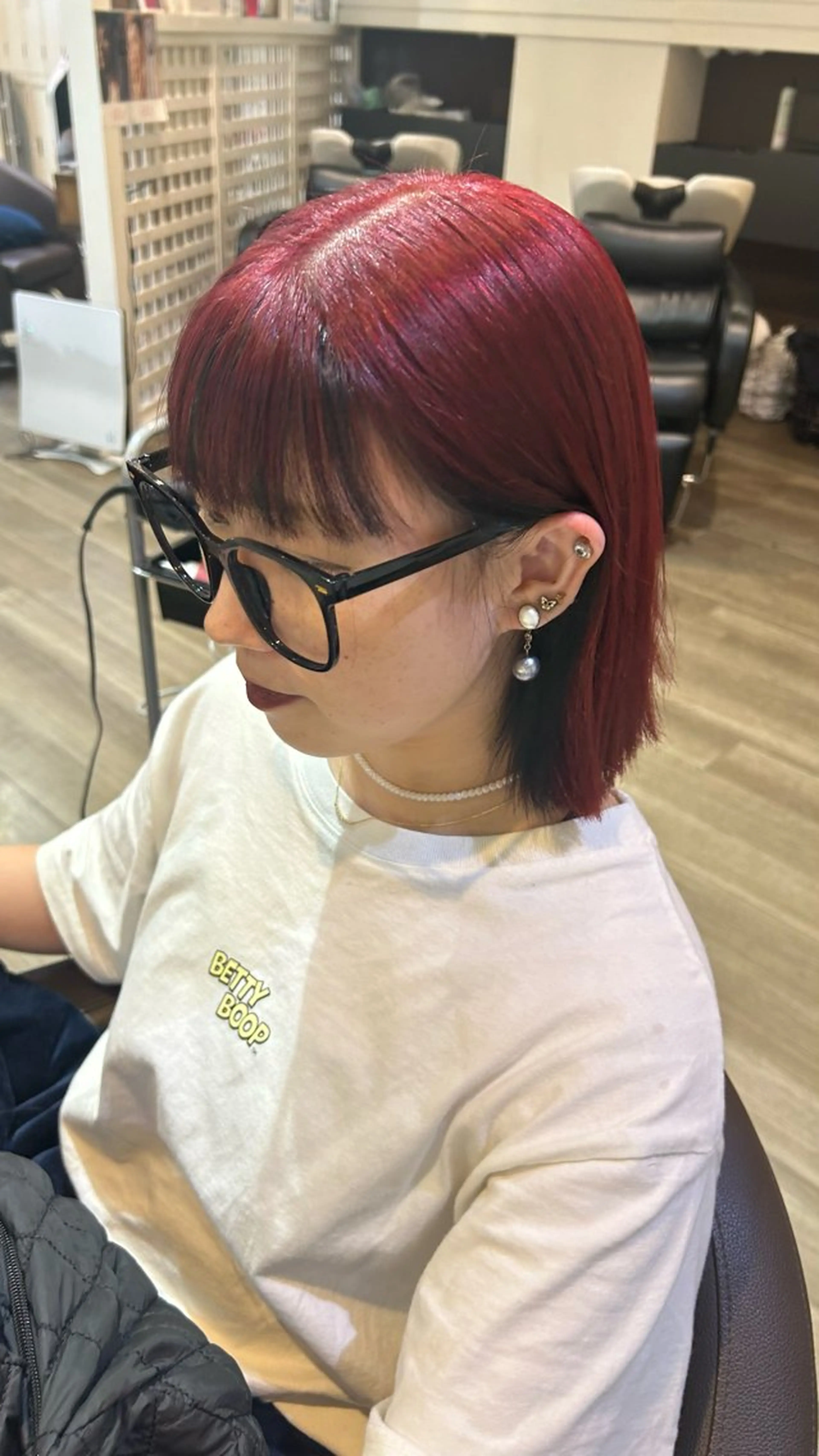 ミディアム カツキ/GARTE 代官山のヘアスタイル