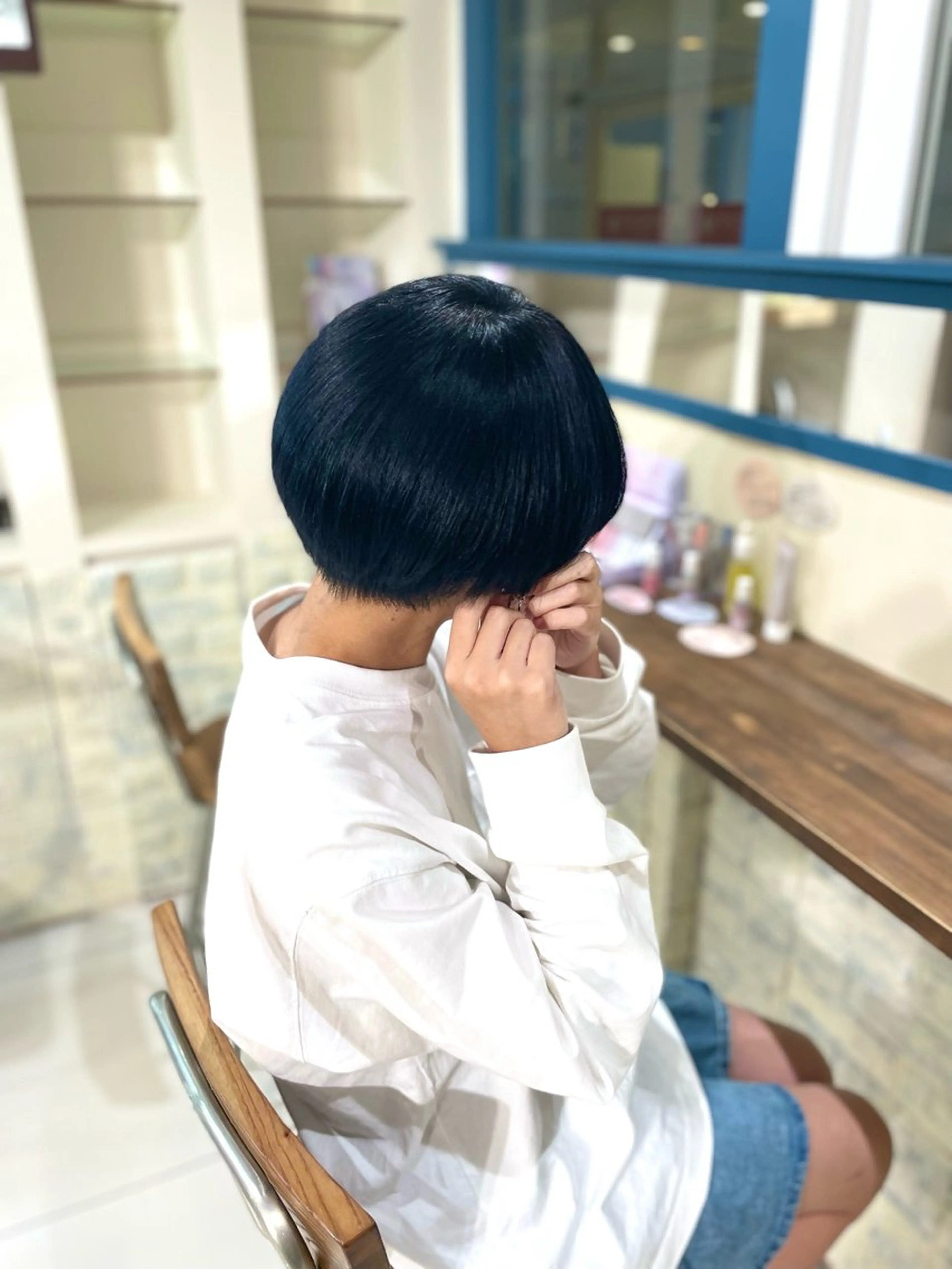 ショート カラー ♚Honoka♚ ヘアセットのヘアスタイル