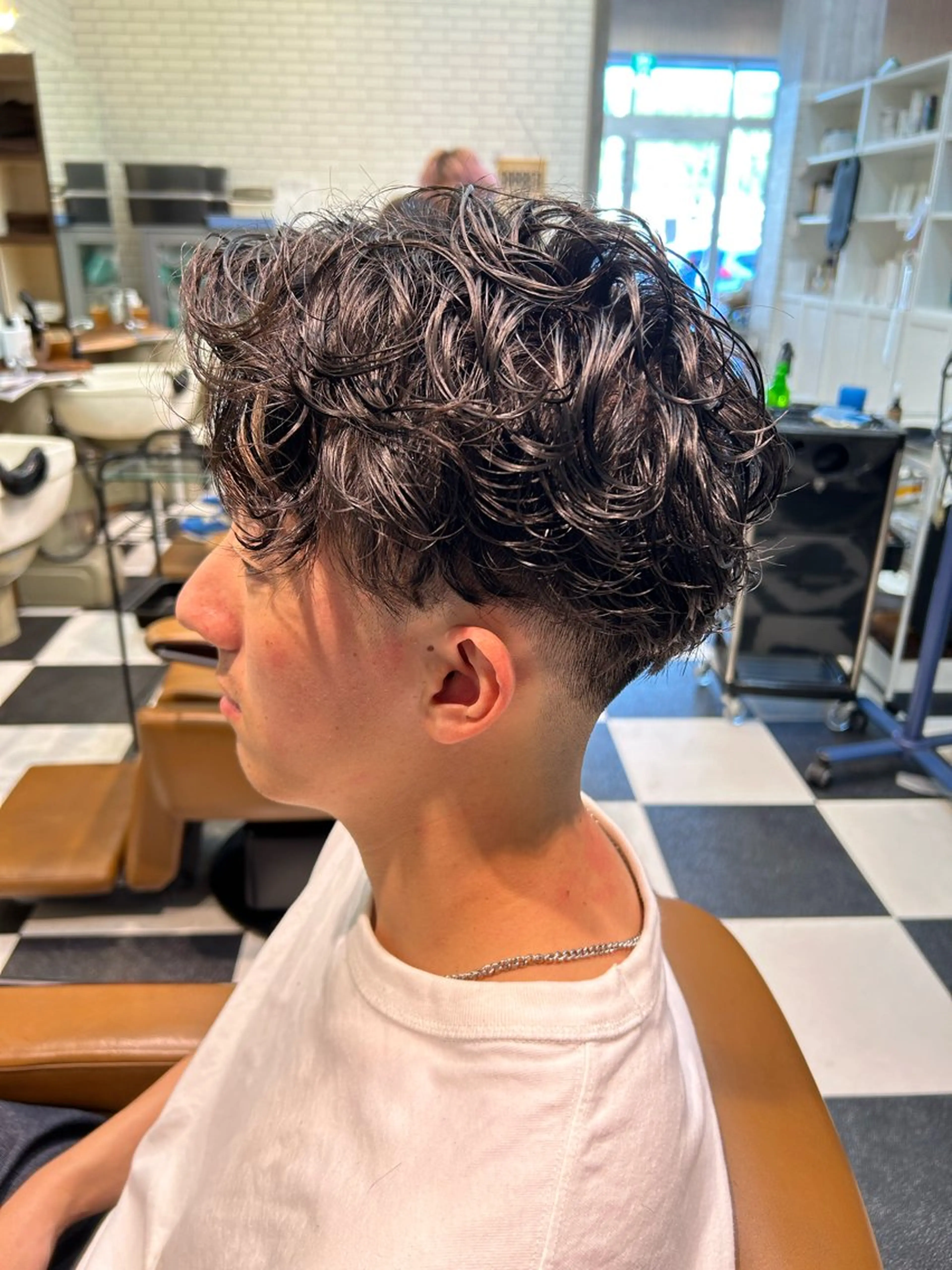 ショート パーマ メンズ 奈良/生駒/FEEL /ﾉｶﾞﾐﾄｼｷのヘアスタイル