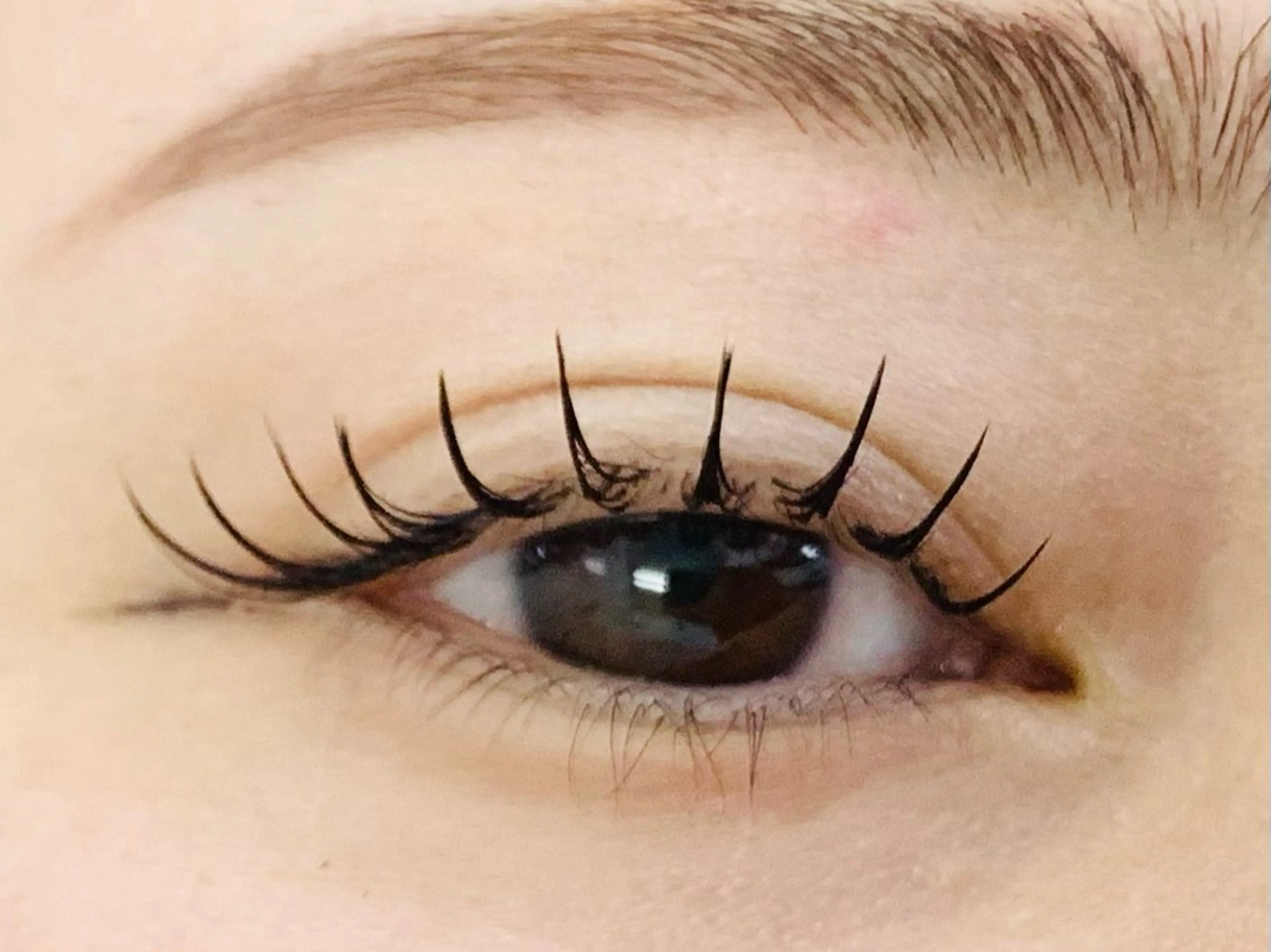 マツエク・マツパ 束感まつ毛 フラットラッシュ Rich to 松崎　麻衣子のマツエク・マツパデザイン