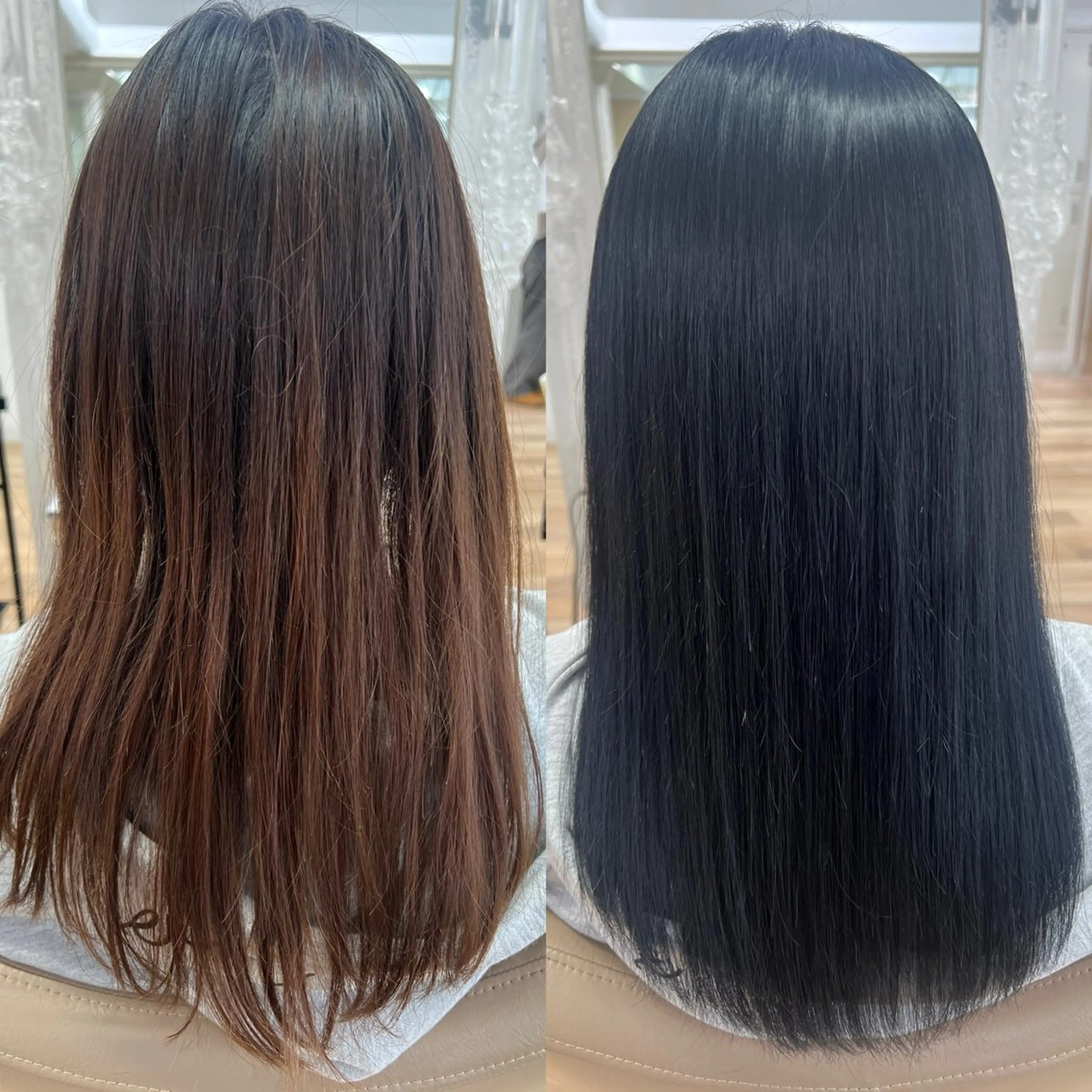 セミロング カラー 高橋 香奈のヘアスタイル