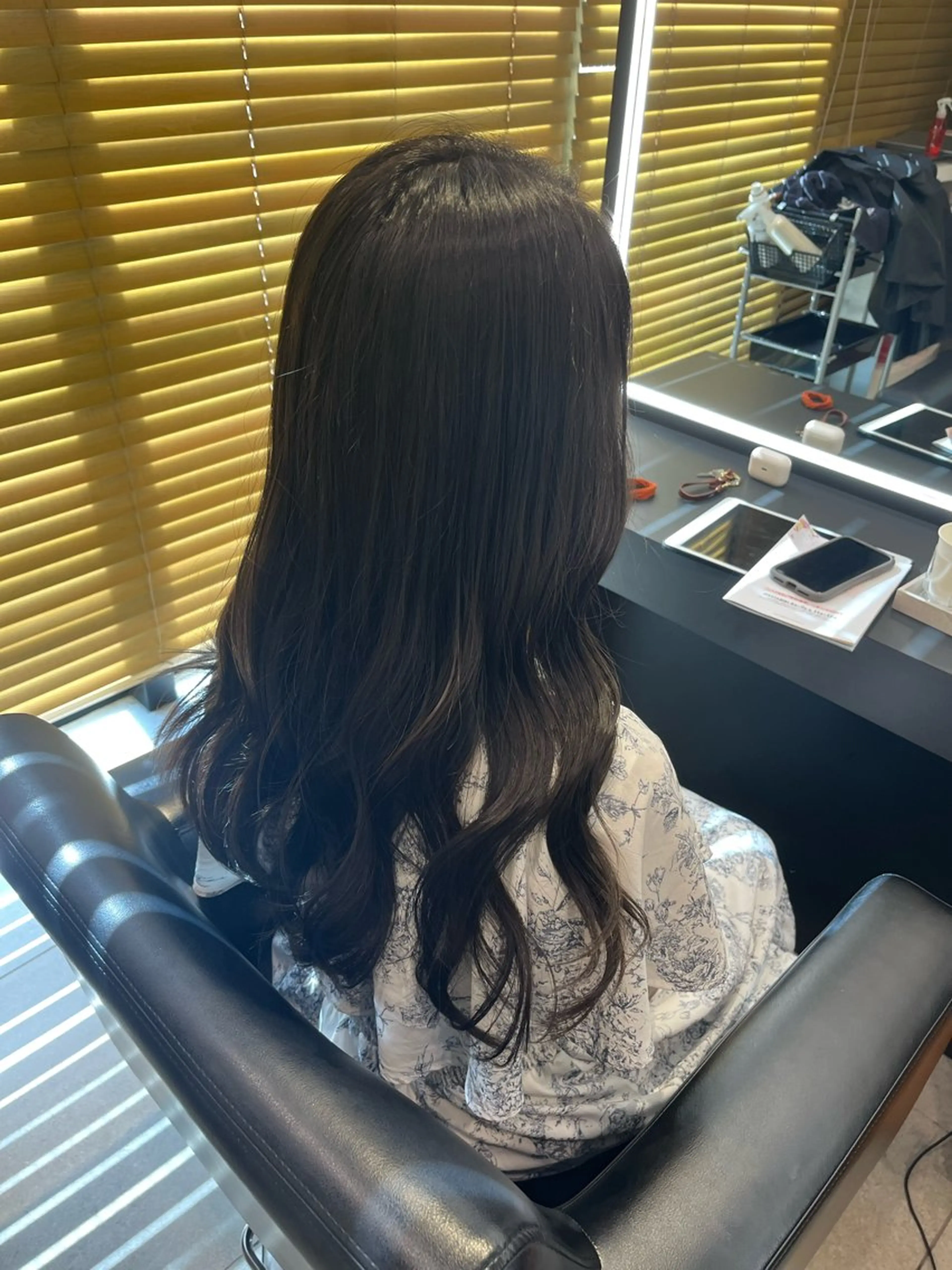 ロング カラー ブラウンカラー オリーブブラウン ERII /伏見 カットモデル募集中!のヘアスタイル