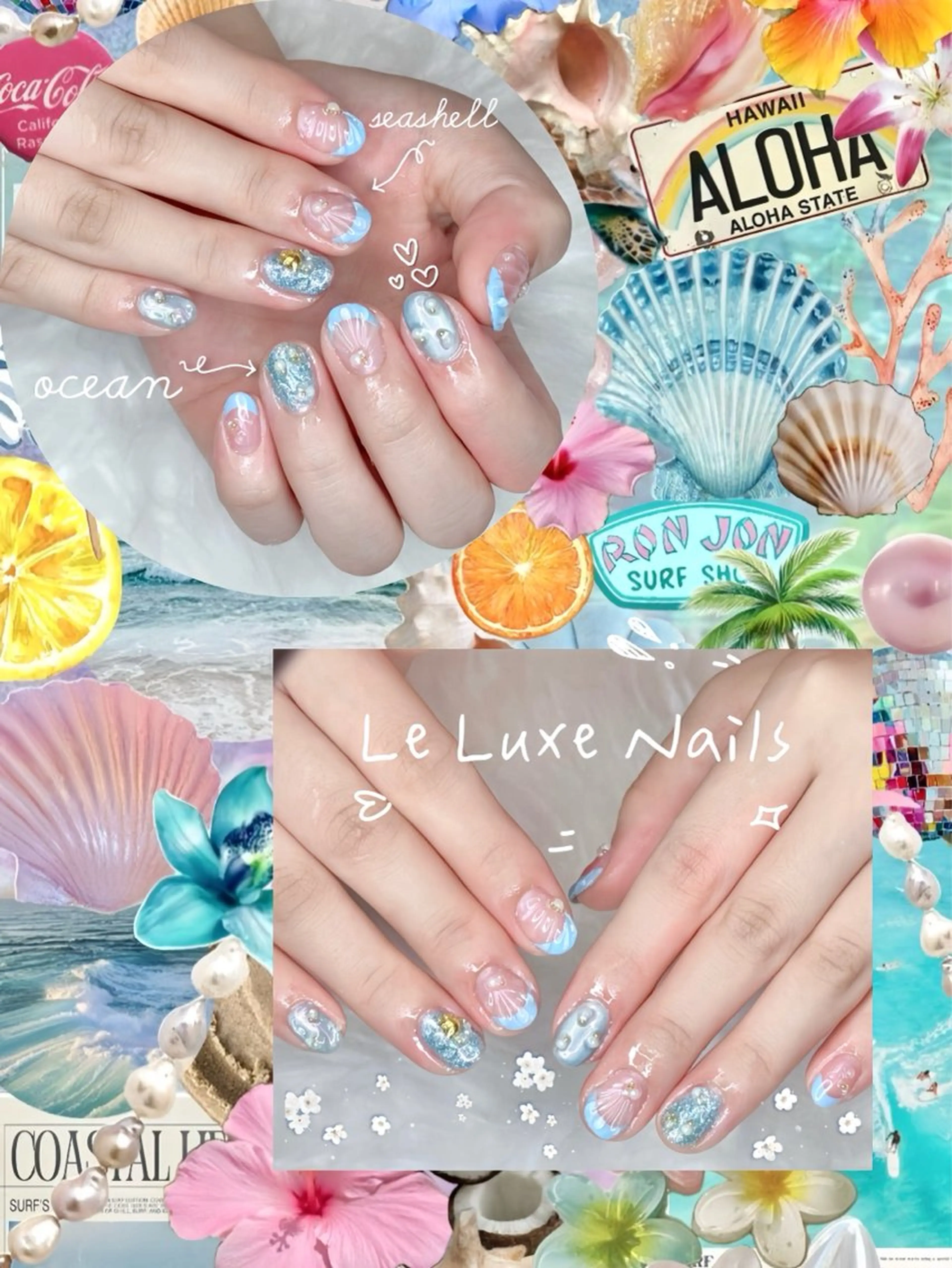 ネイル ハンドネイル le luxe nailsのネイルデザイン