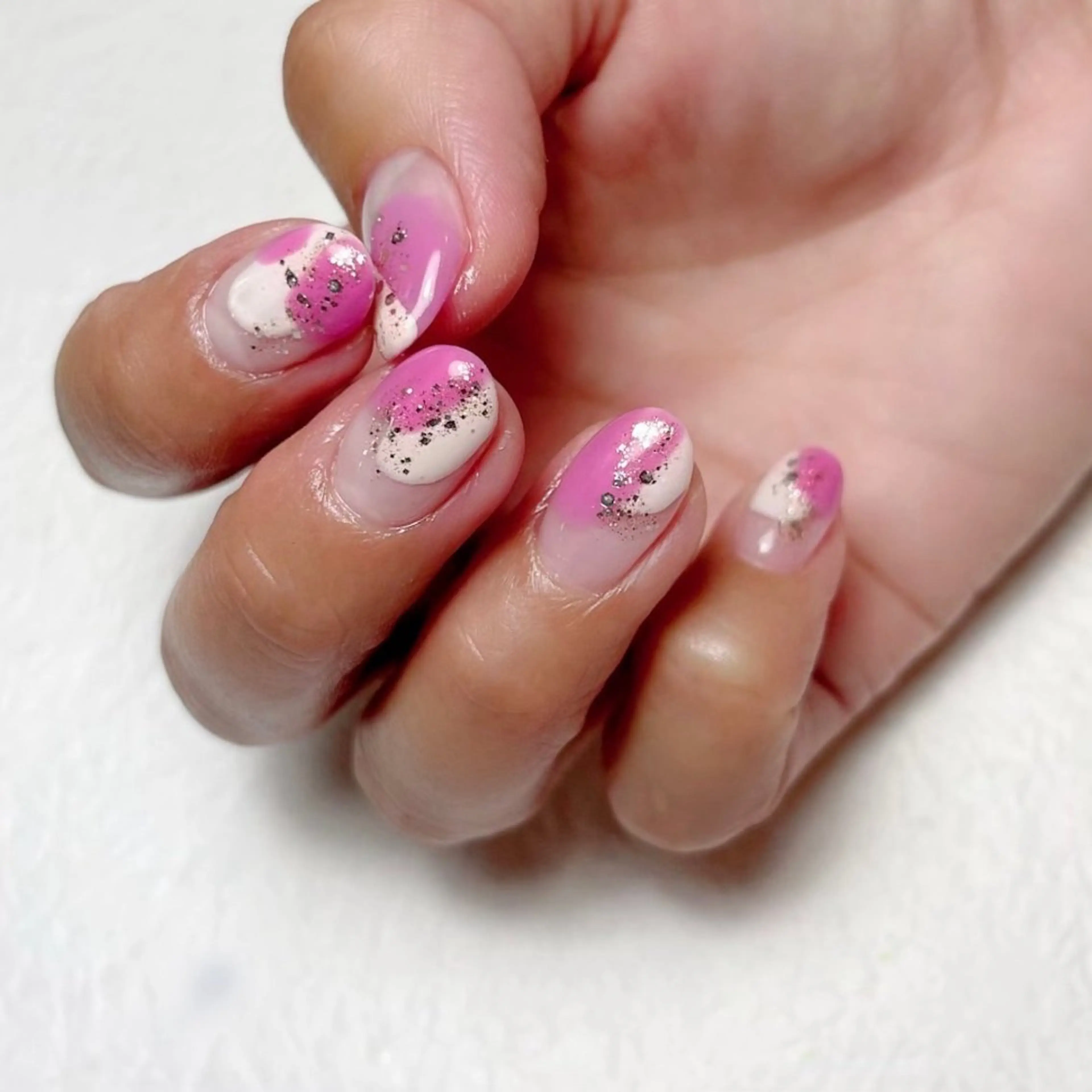 ネイル ハンドネイル 🐈‍⬛ Minamiのネイルデザイン