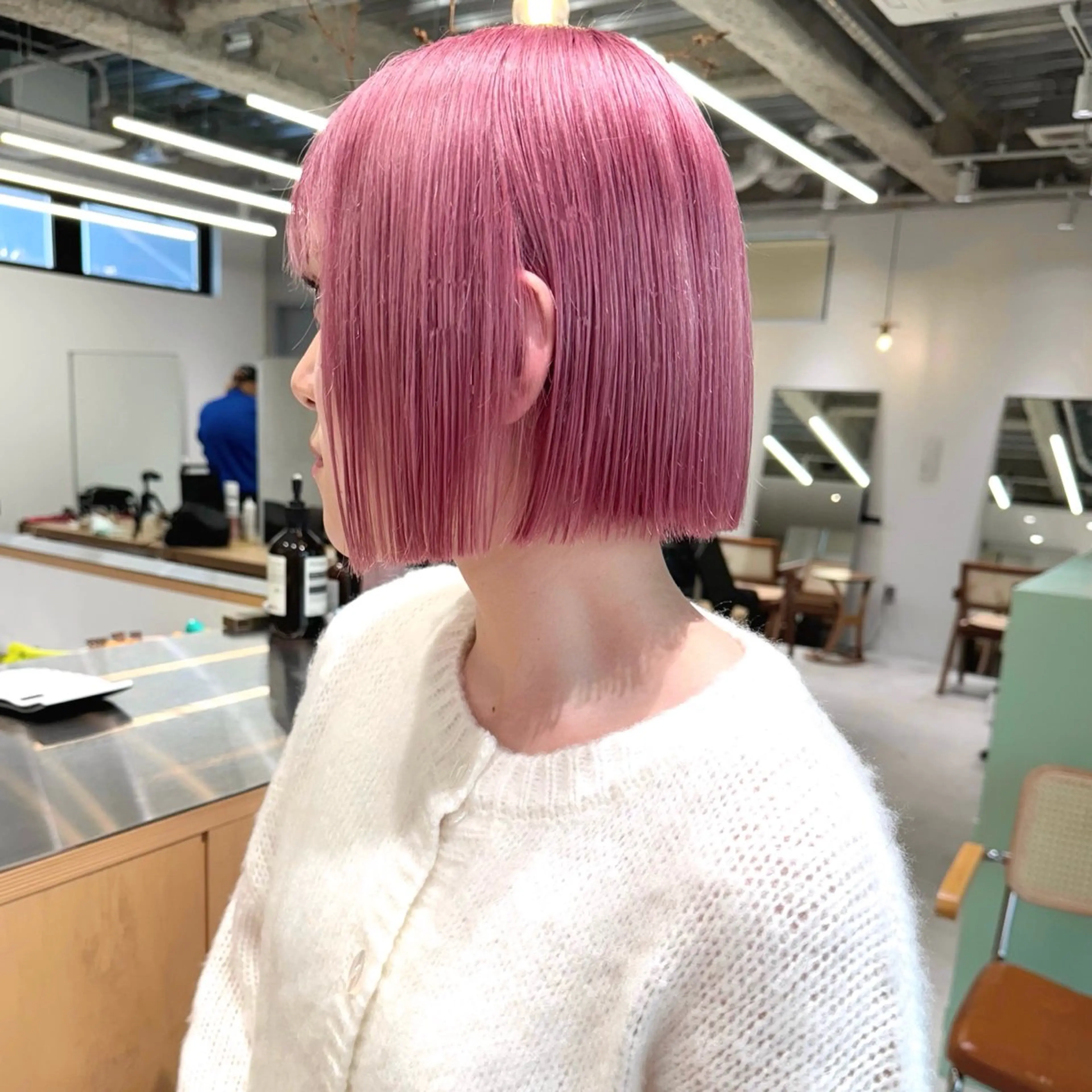 🐶U35🐱似合わせカット+ダブルカラーの写真