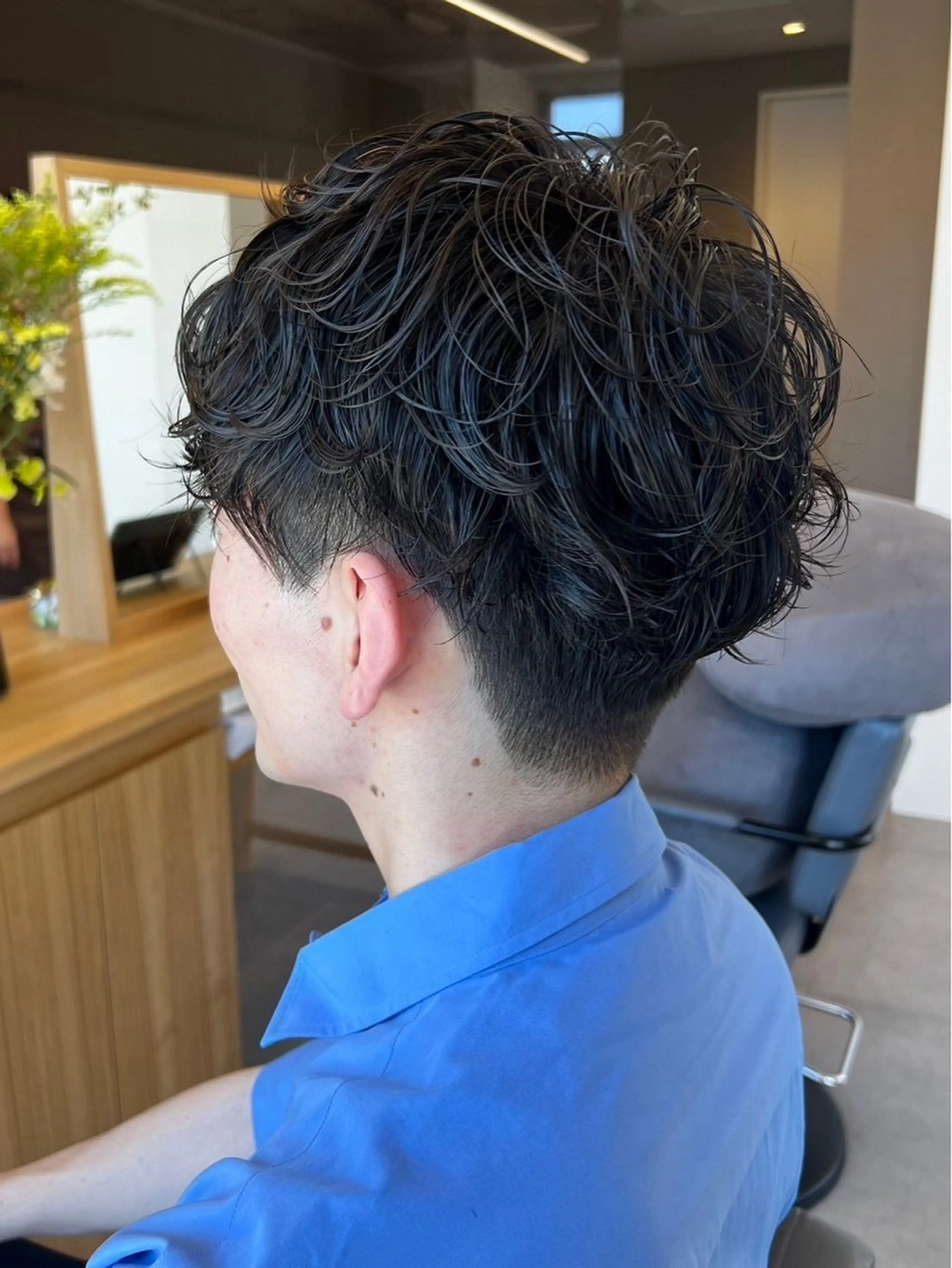 パーマ メンズ はらゆか🦄レディー スカット🧸のヘアスタイル