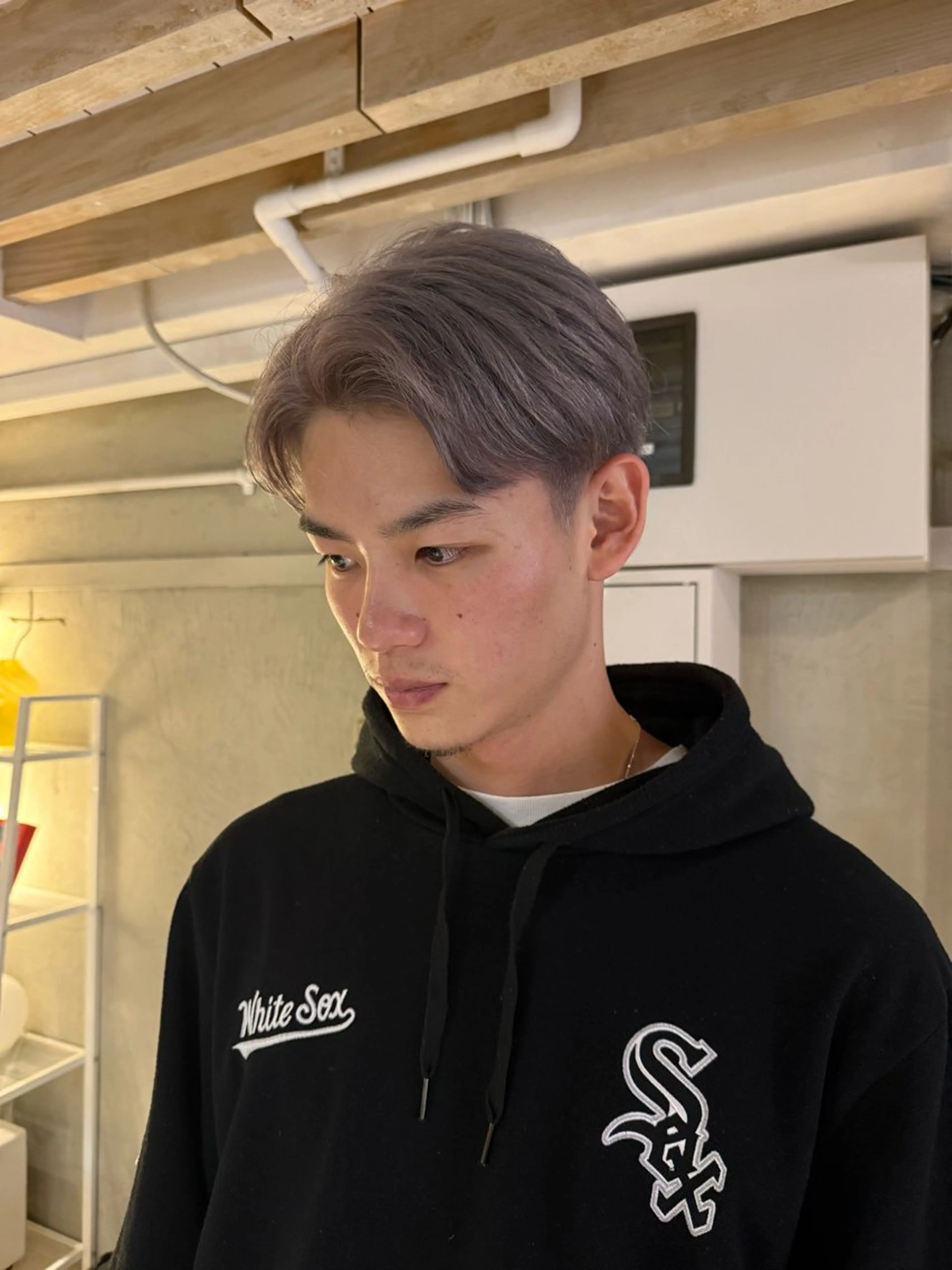 ⚡️👦🏼メンズ限定👦🏼⚡️カット＋ダブルカラーカラー＋トリートメントの写真