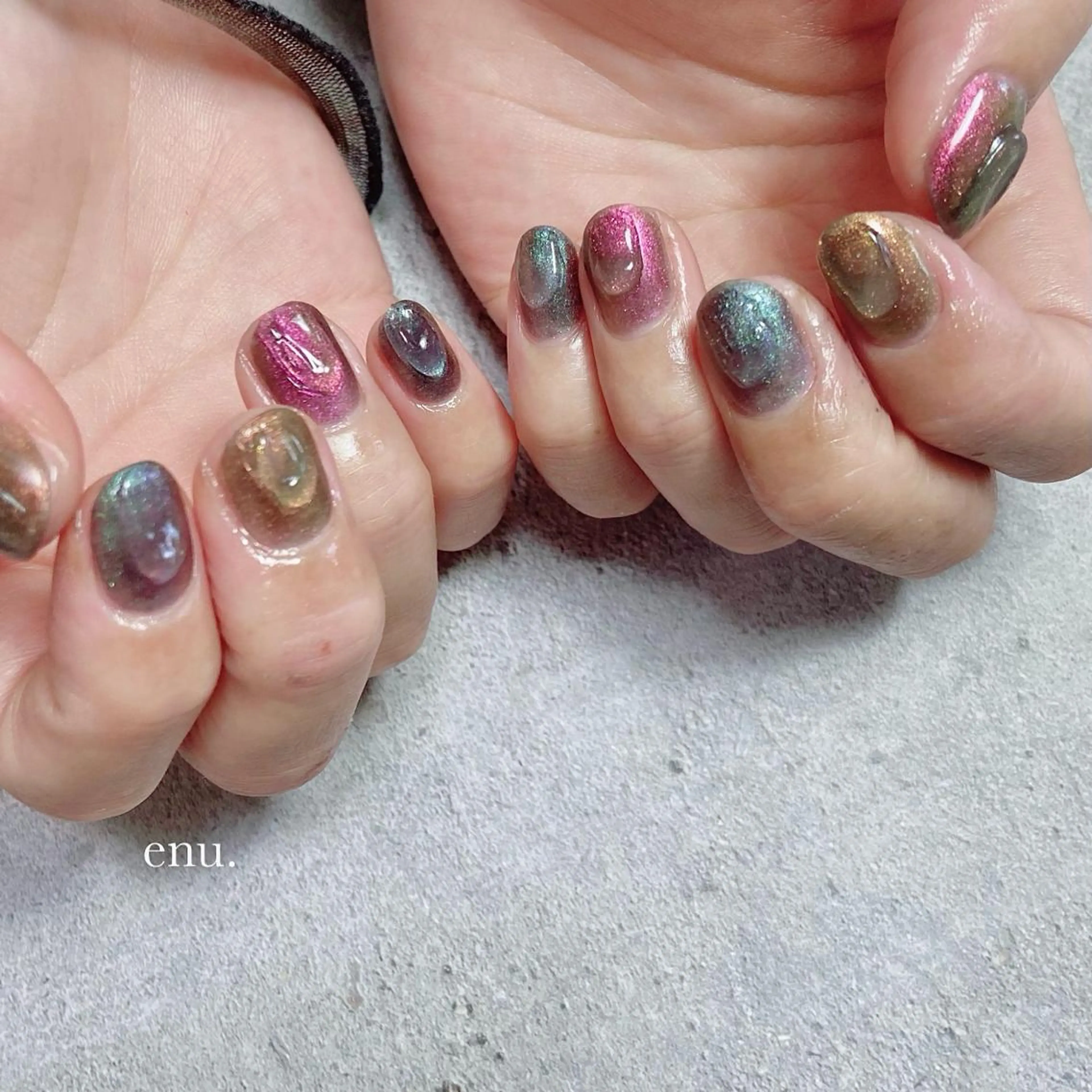 ネイル ハンドネイル enu. nanakoのネイルデザイン