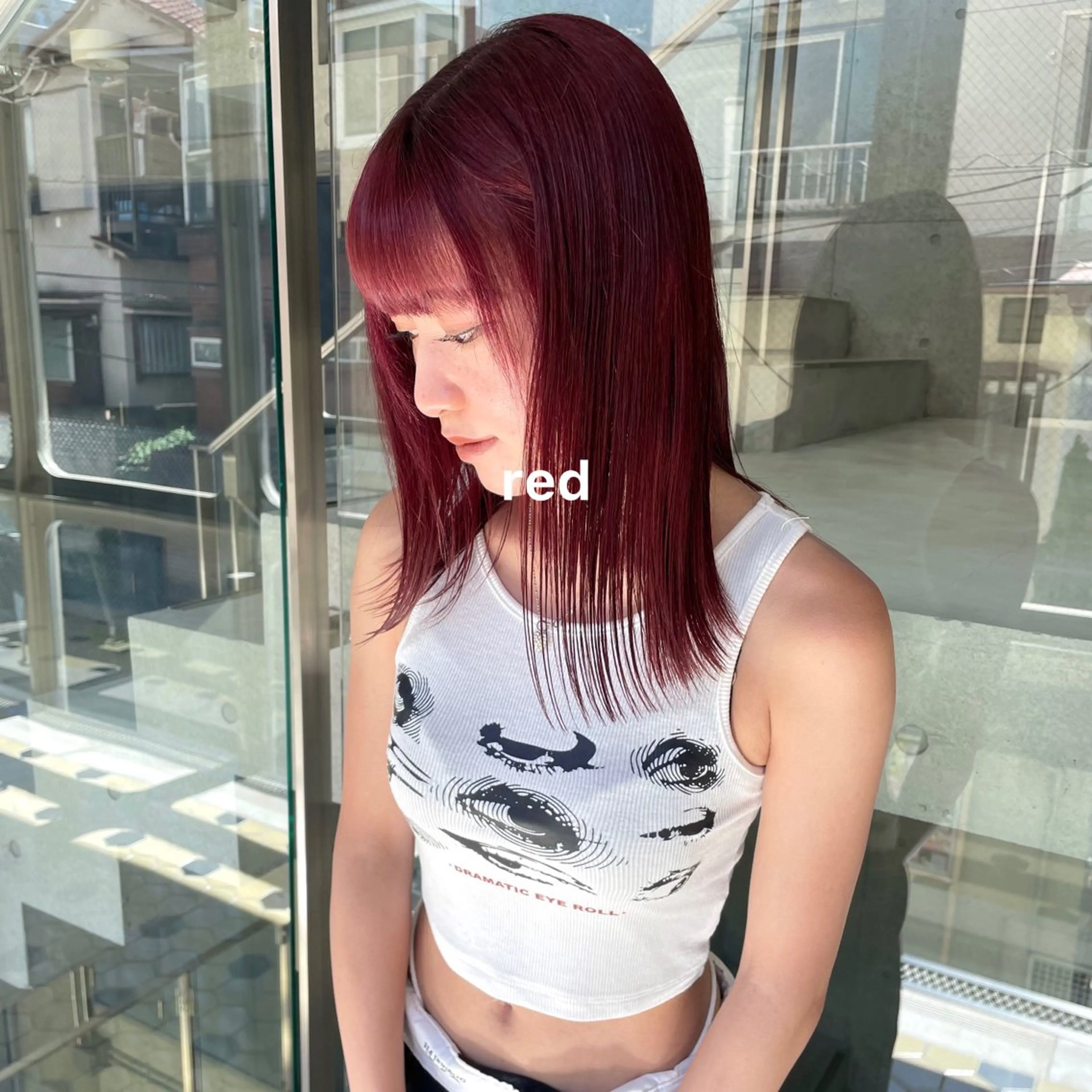 カラー 暖色カラー推し/ トヤエリコのヘアスタイル