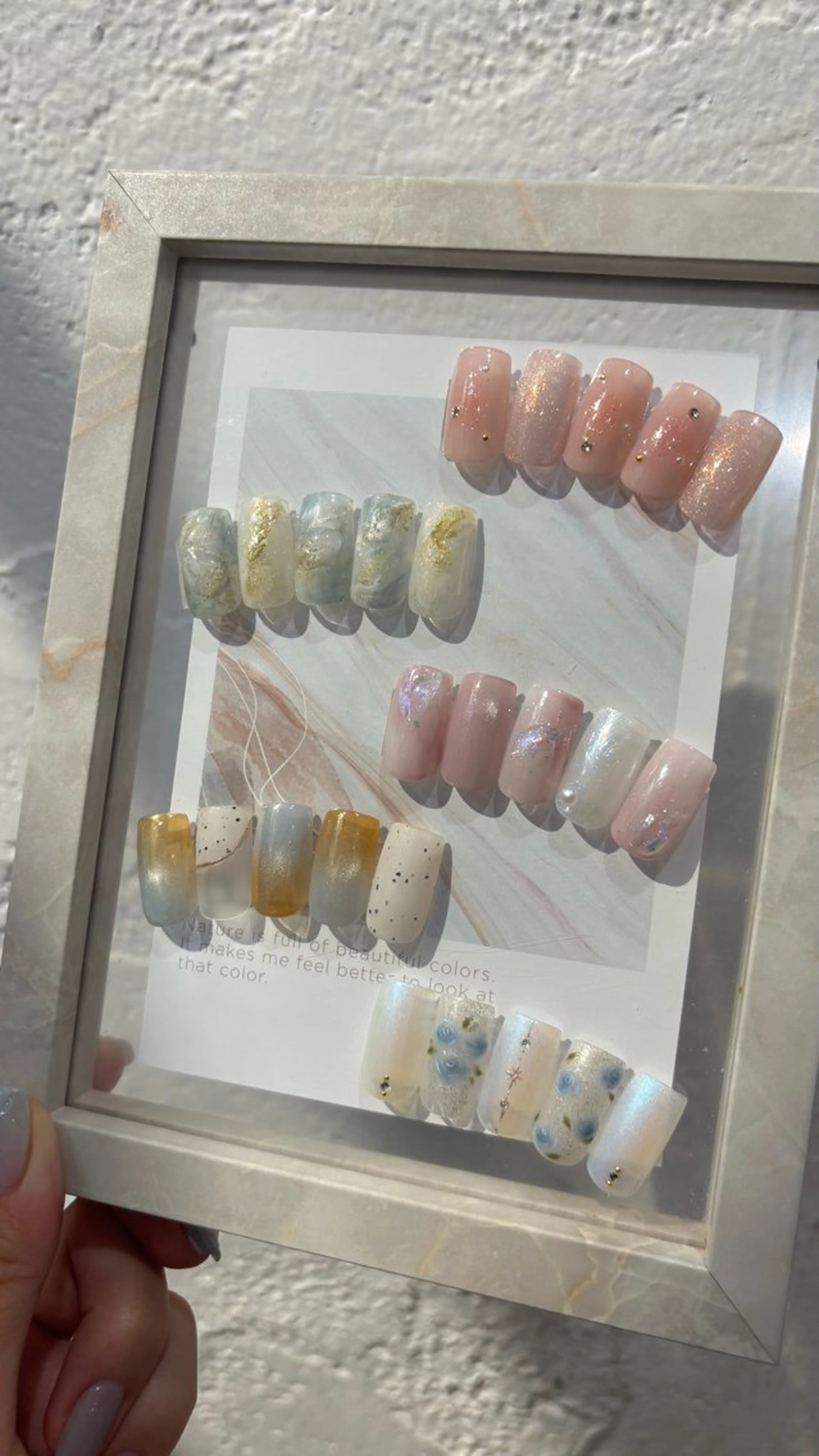 ネイル ハンドネイル 山田 美羽のネイルデザイン