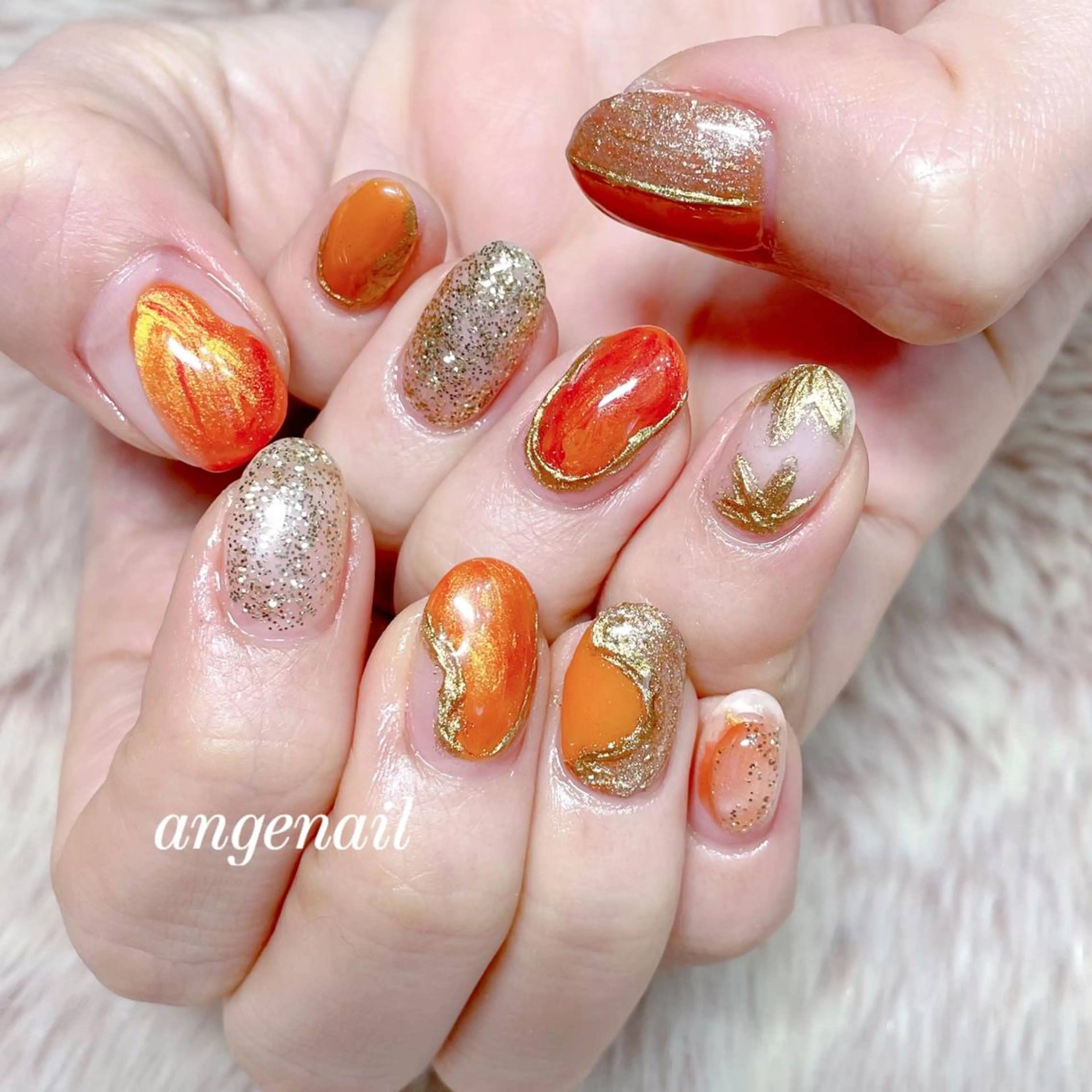 ネイル ハンドネイル オーナーネイリスト MAKIのネイルデザイン