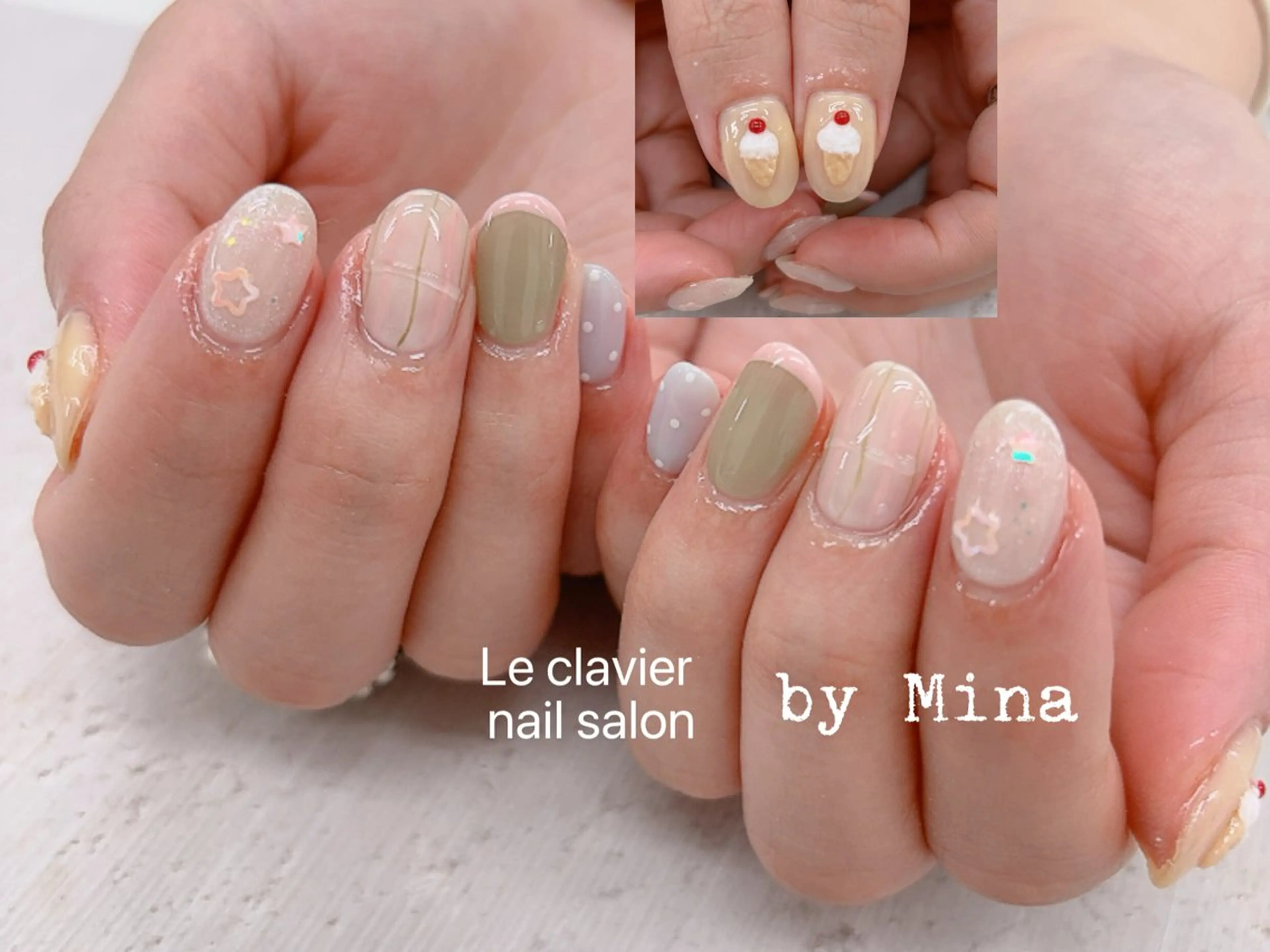 ネイル アートネイル ハンドネイル ハンドケア Mina Nailのネイルデザイン