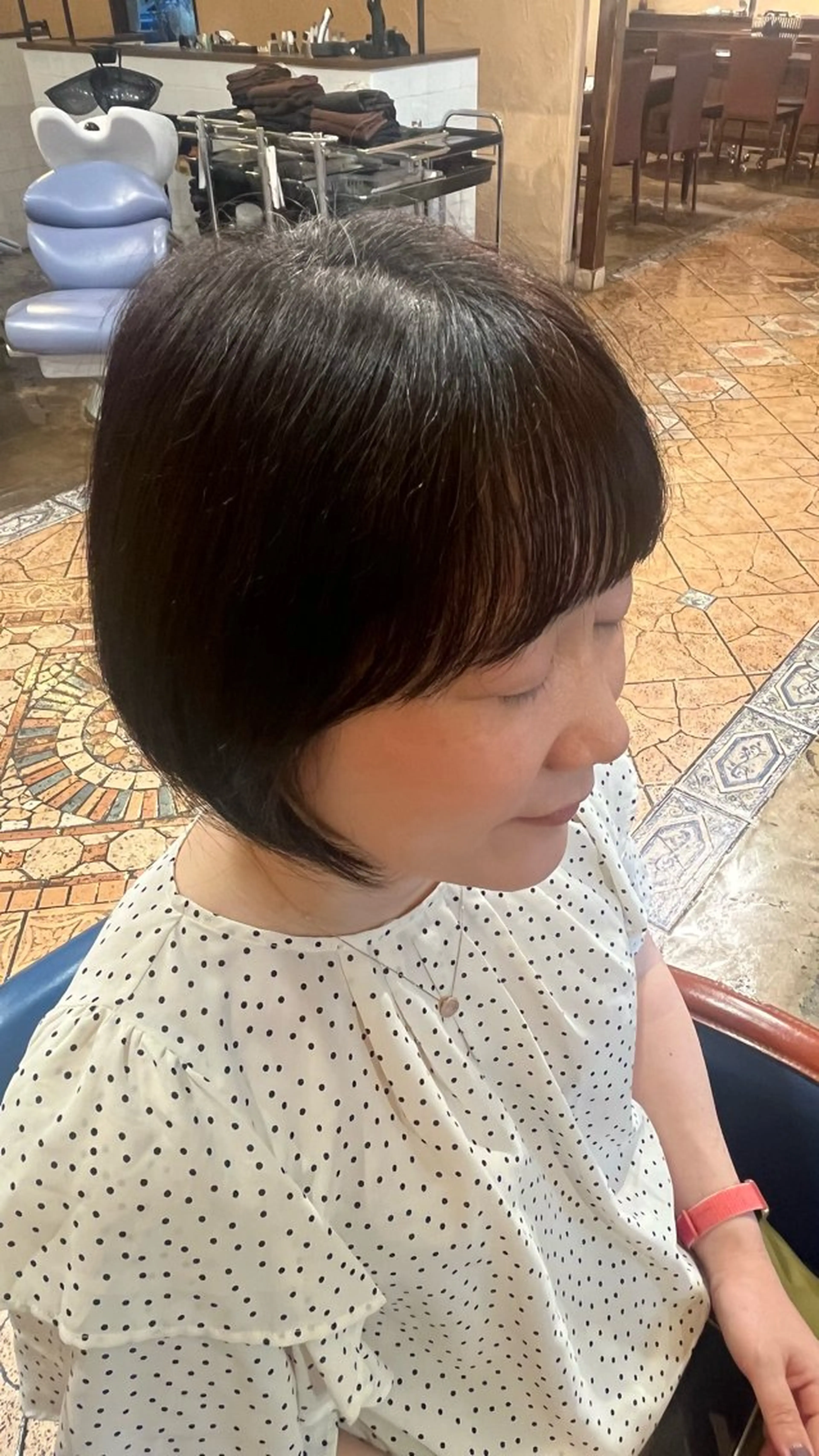 前髪カット✂️の写真