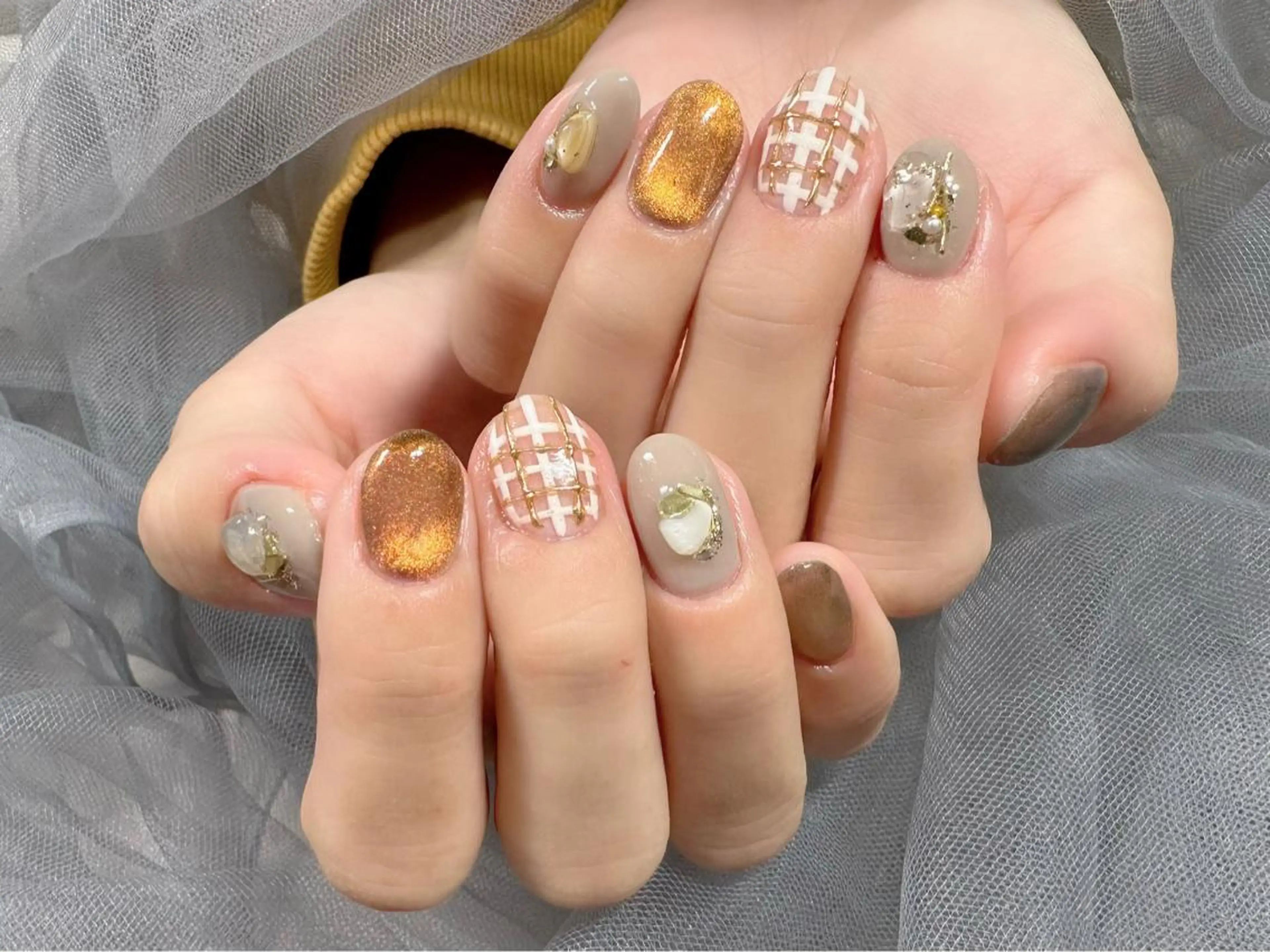 ネイル 持ち込み ハンドネイル KURELLY所属・Nail Salon KURELLYのネイルデザイン