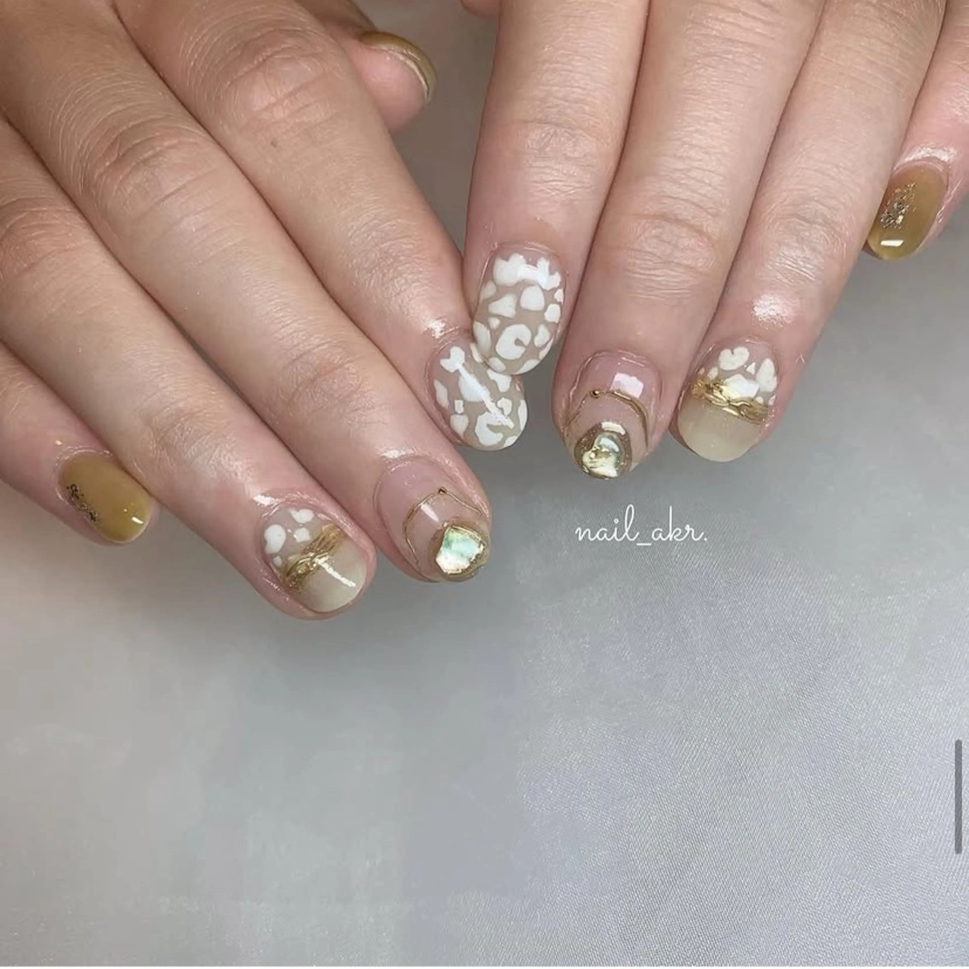 ネイル アニマル柄 nailAVANCE akariのネイルデザイン