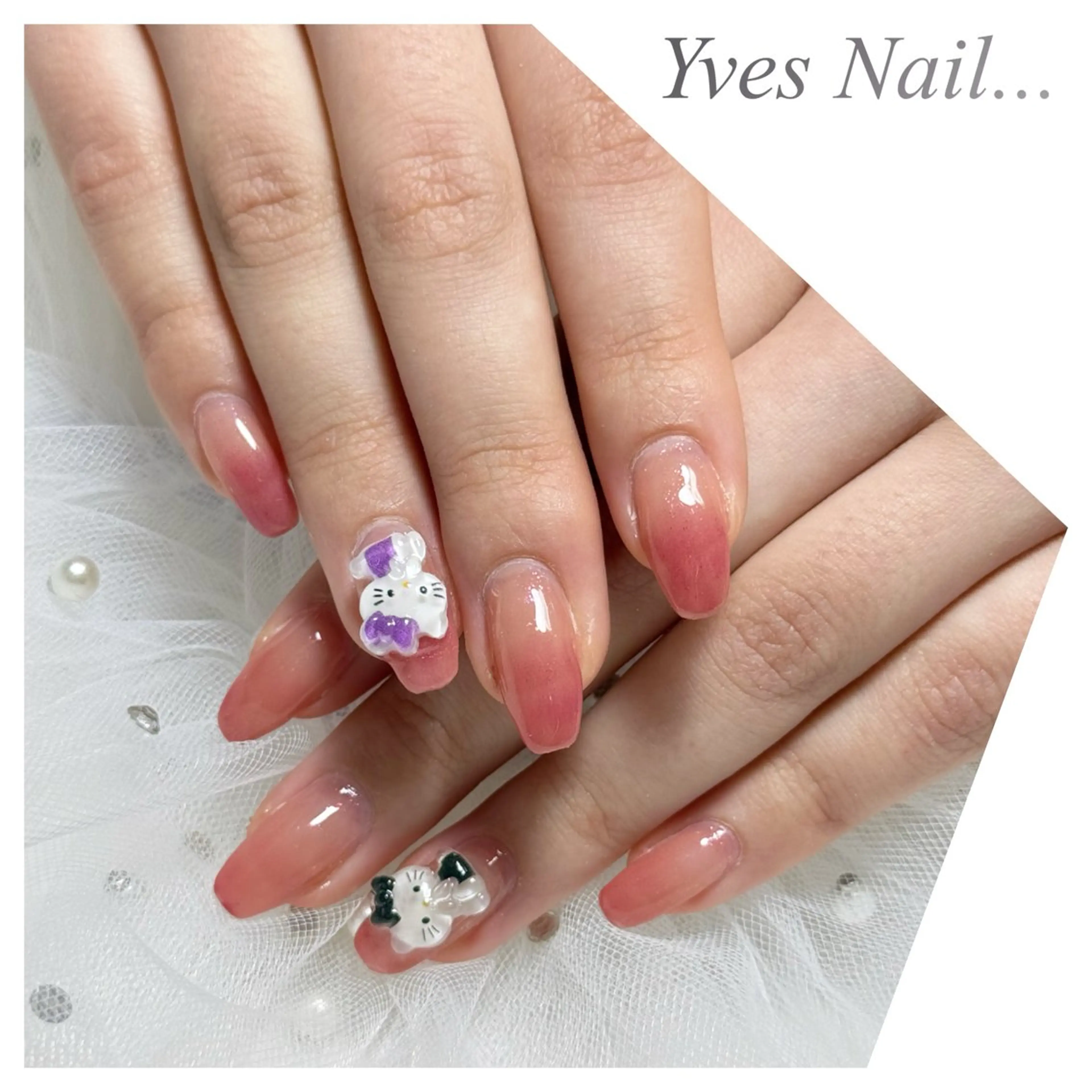 ネイル グラデーション ハンドネイル kanno yのネイルデザイン