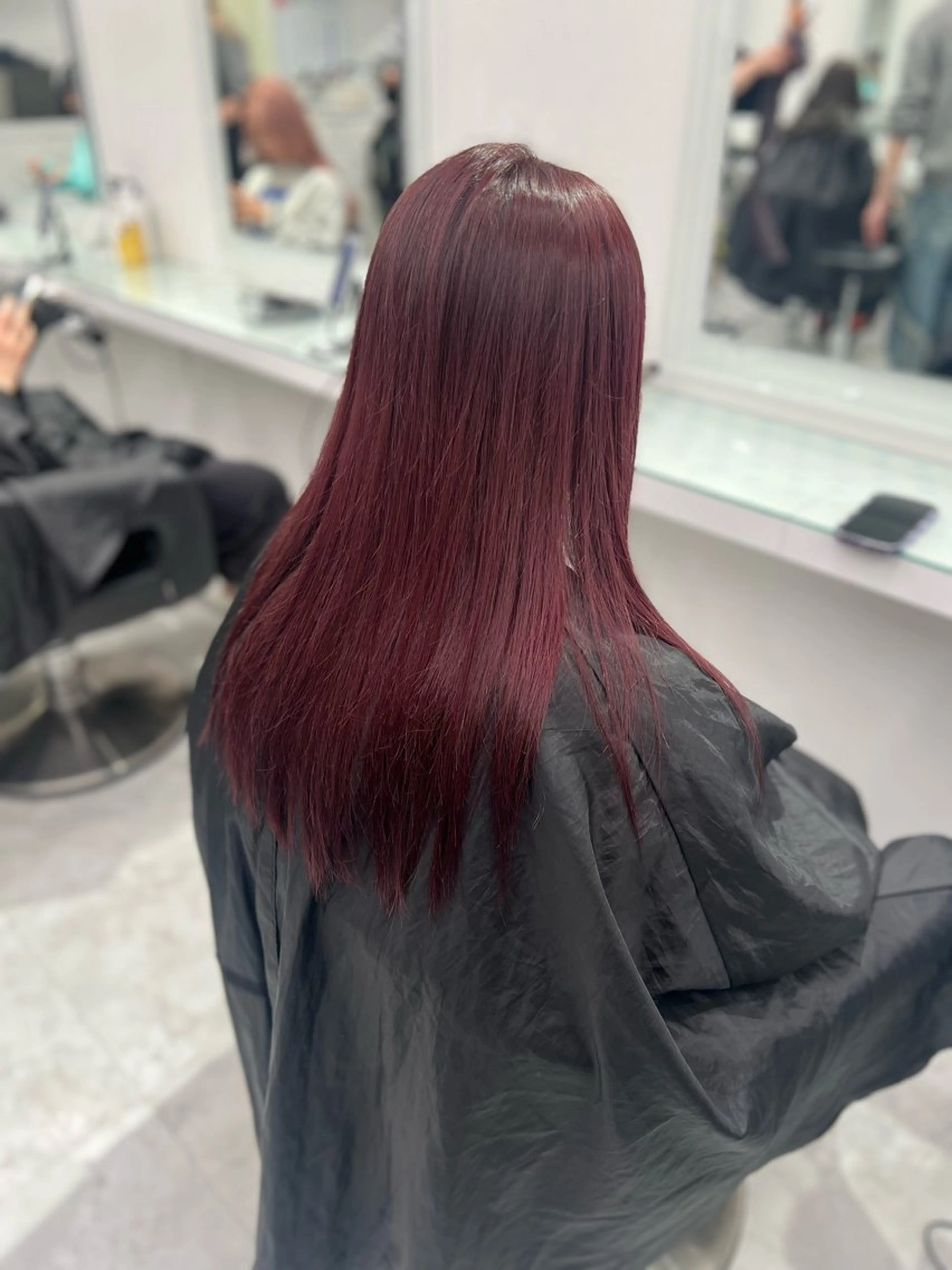 カラー ヘアカラー トリートメント ヘッドスパ ヘアセット ブリーチなし透明感 💗RYOTAのヘアスタイル