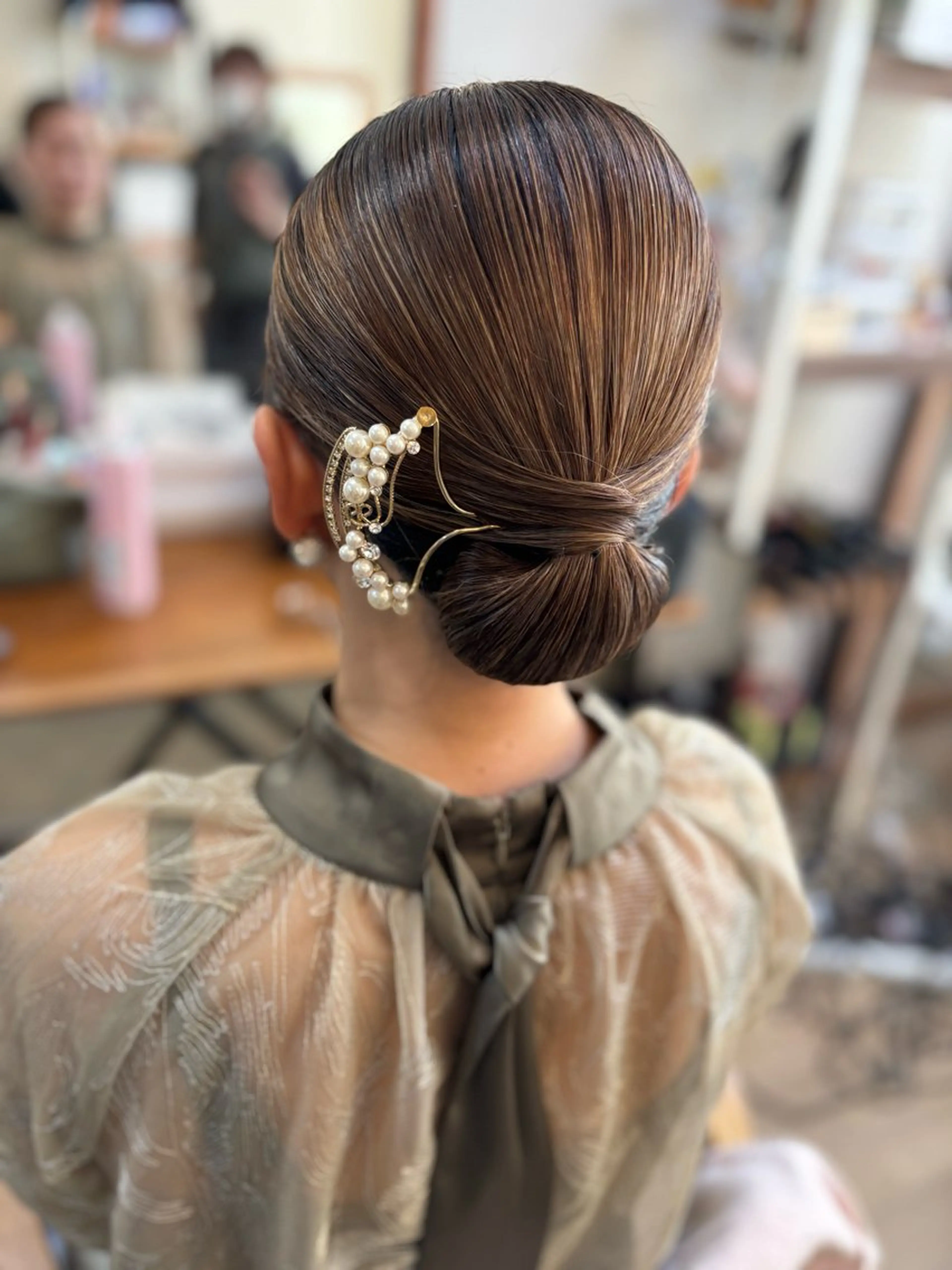 ヘアアレンジ 早朝✨ヘアセット 着付け/清水玲歌のヘアスタイル