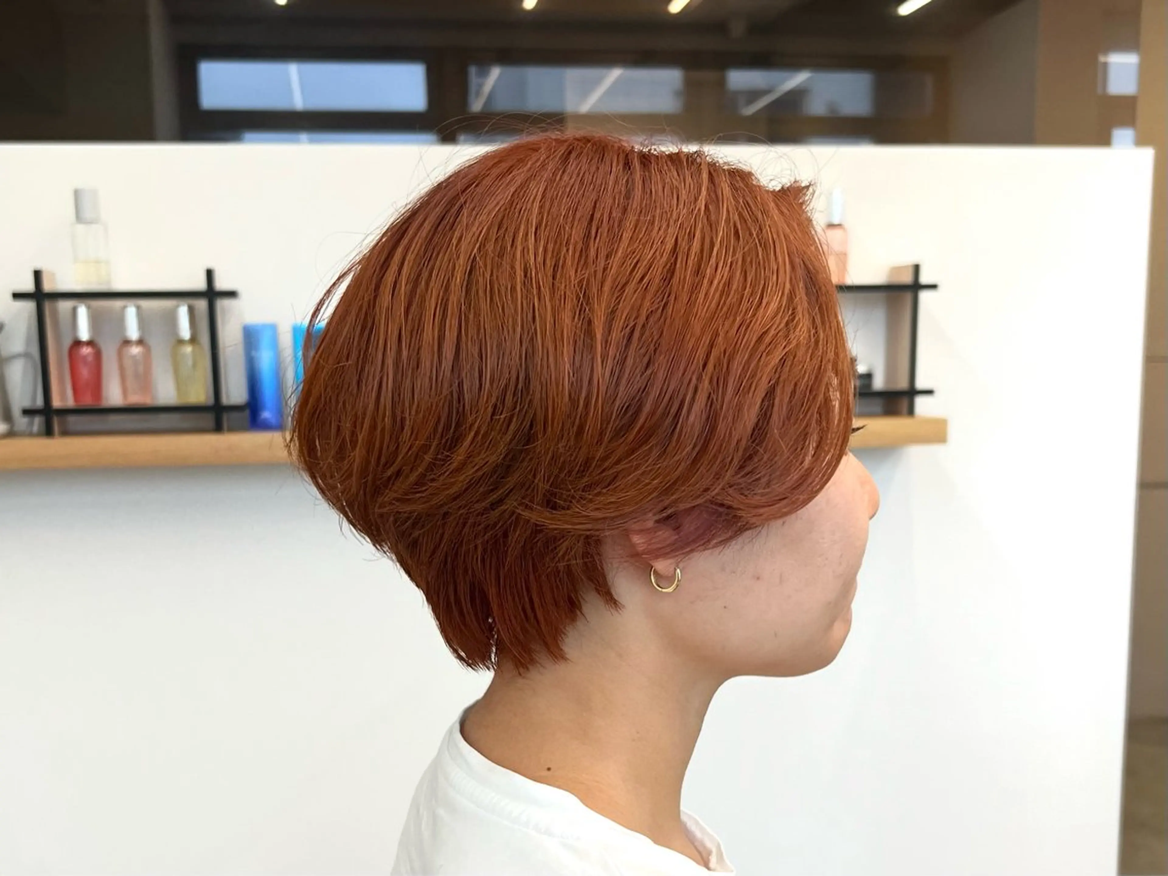 ショート カラー カット ヘアカラー Ore🫧タナカマヤ /柔らかい質感カラーのヘアスタイル