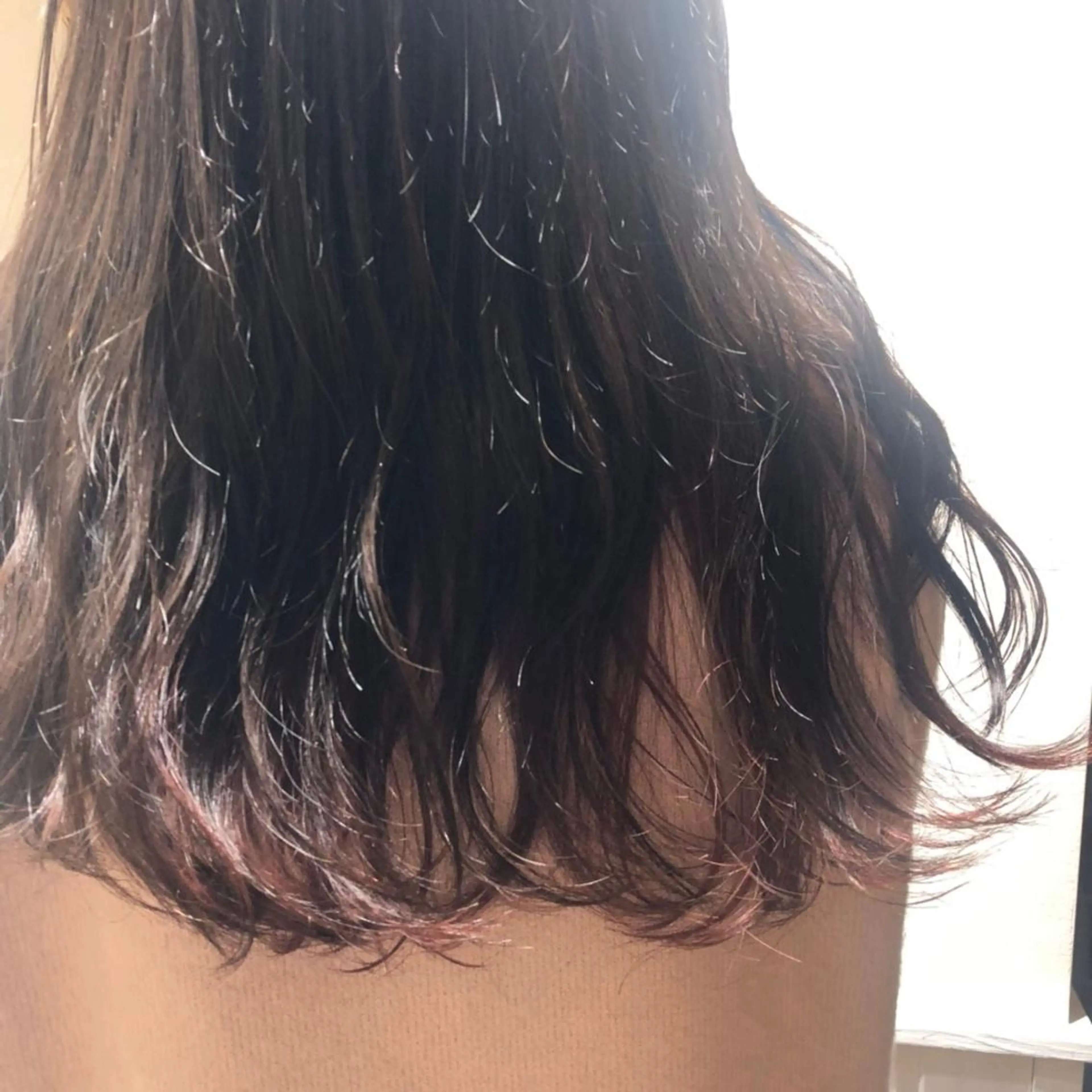 ミディアム カラー マツエク・マツパ 横浜Bob美容師🤎 ERINAのヘアスタイル