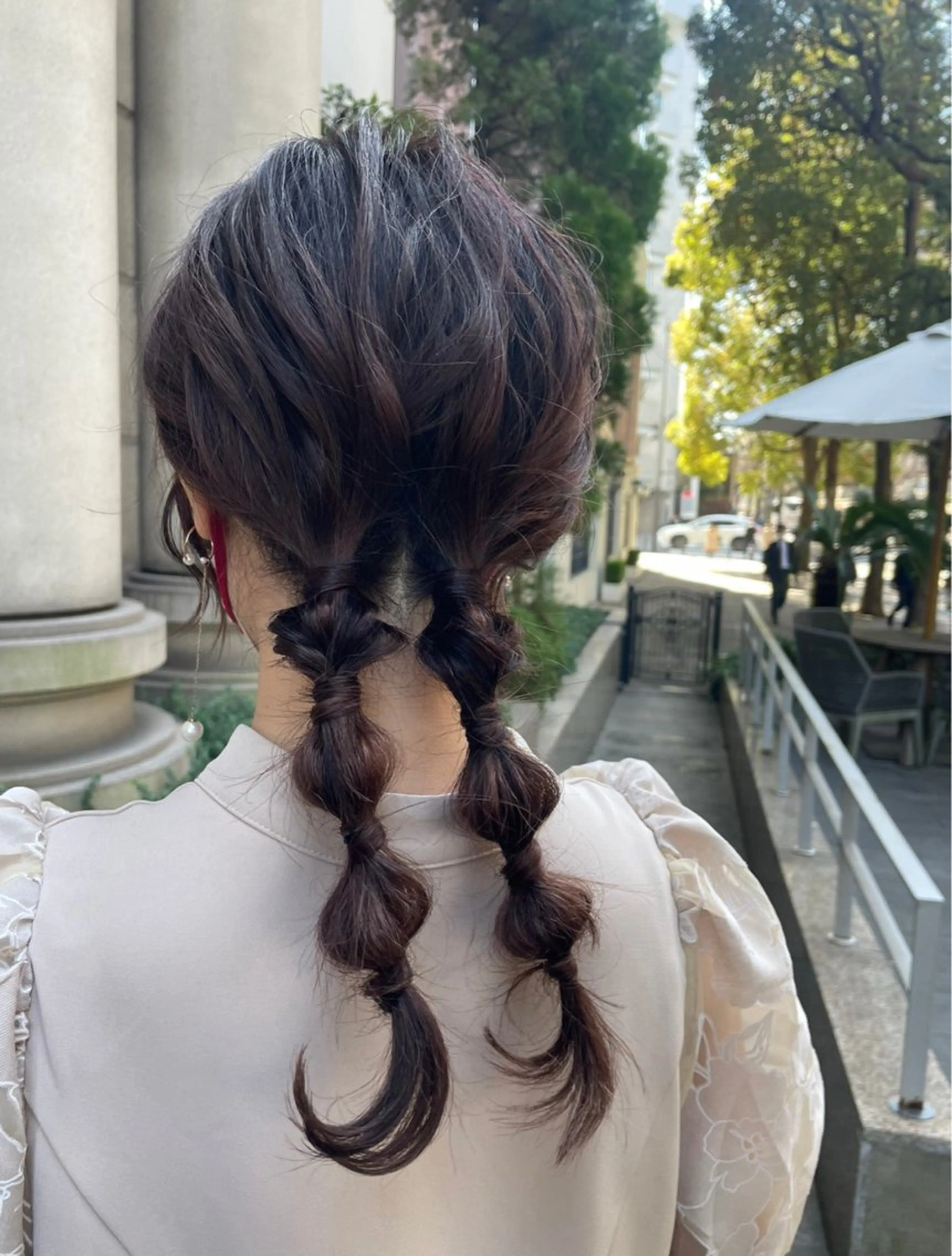 セミロング カラー ヘアカラー 韓国風/オシャレ /縮毛矯正/滝口琴未のヘアスタイル