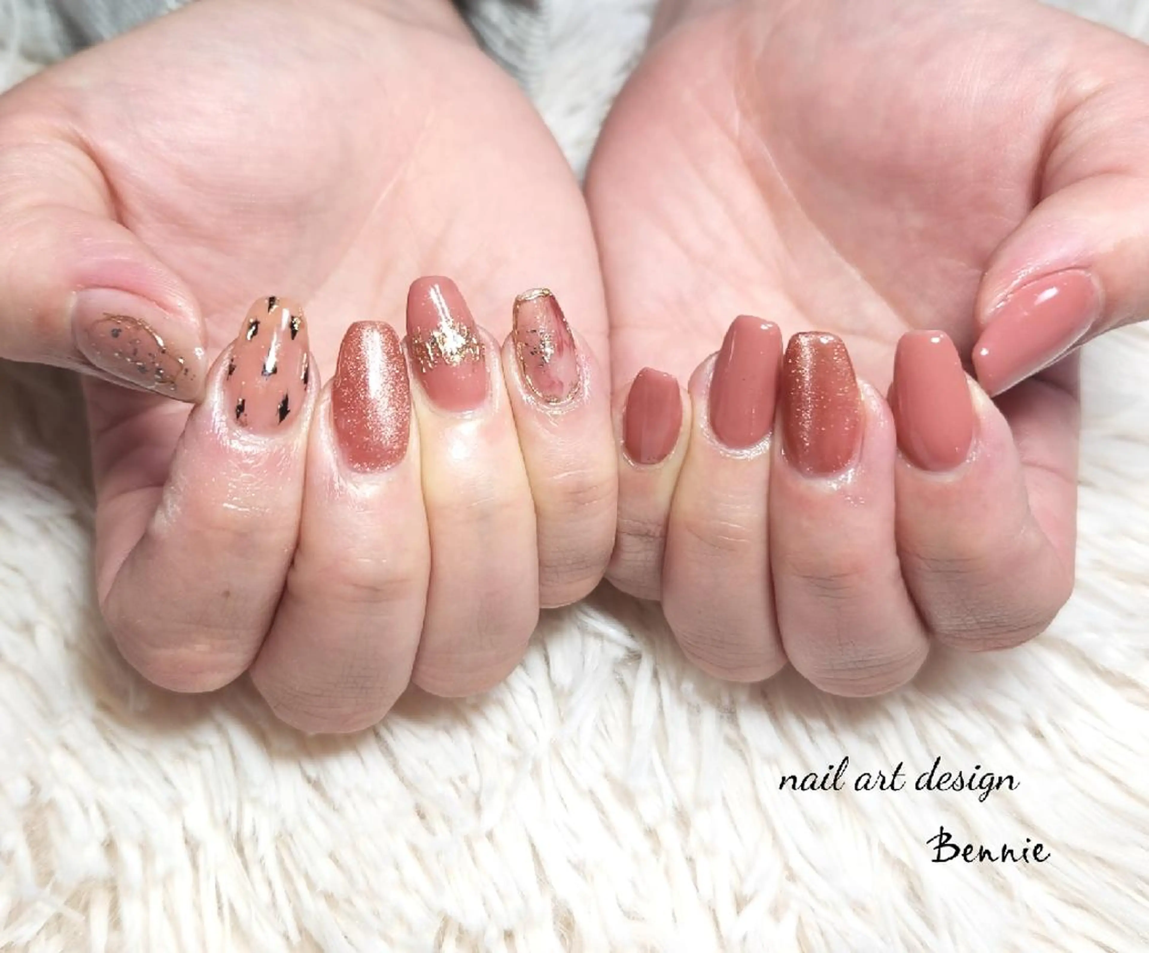 ネイル 持ち込み ハンドネイル   BENNIEのネイルデザイン