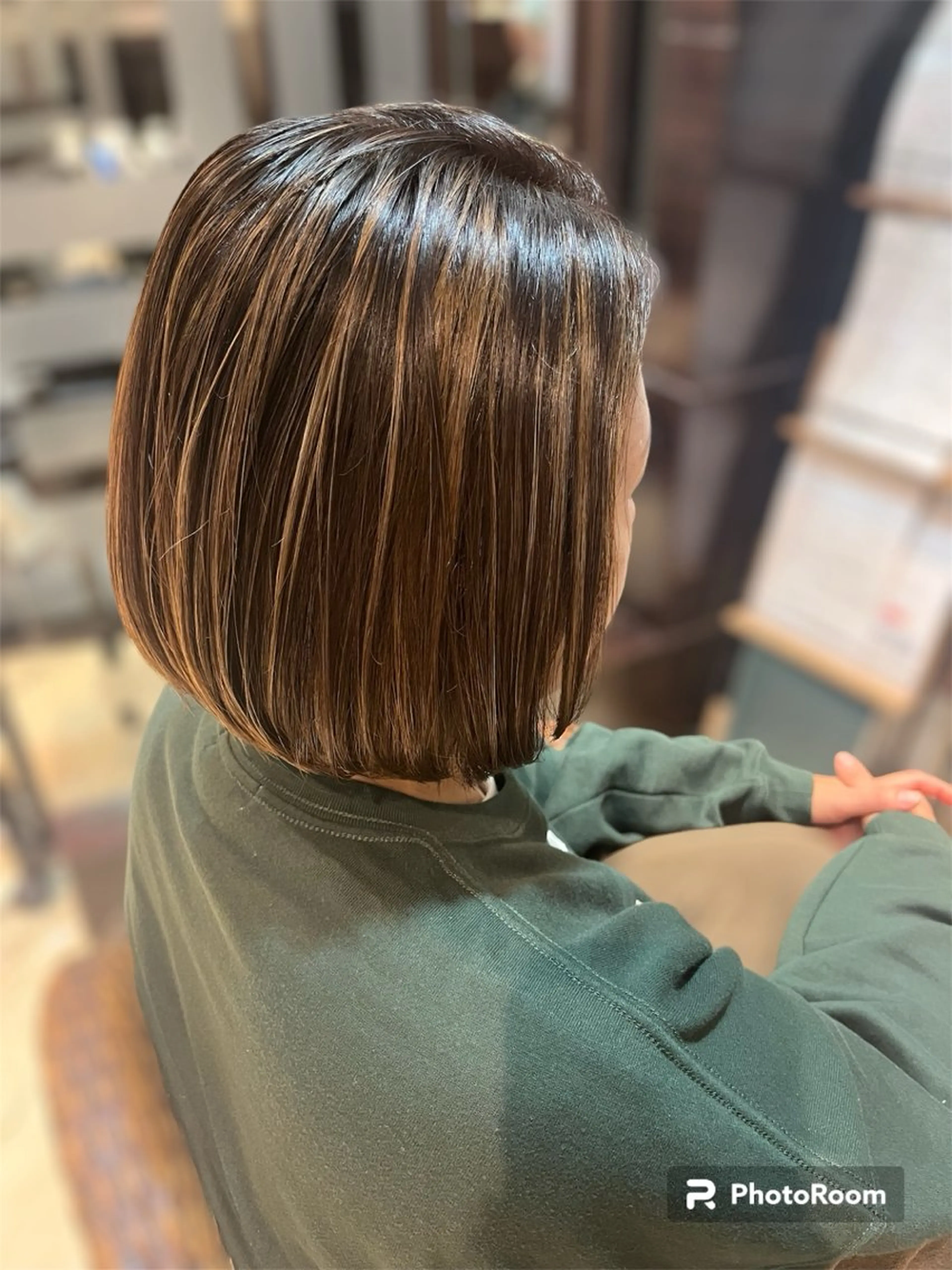 カット＋お洒落ハイライトor白髪ぼかしハイライトの写真