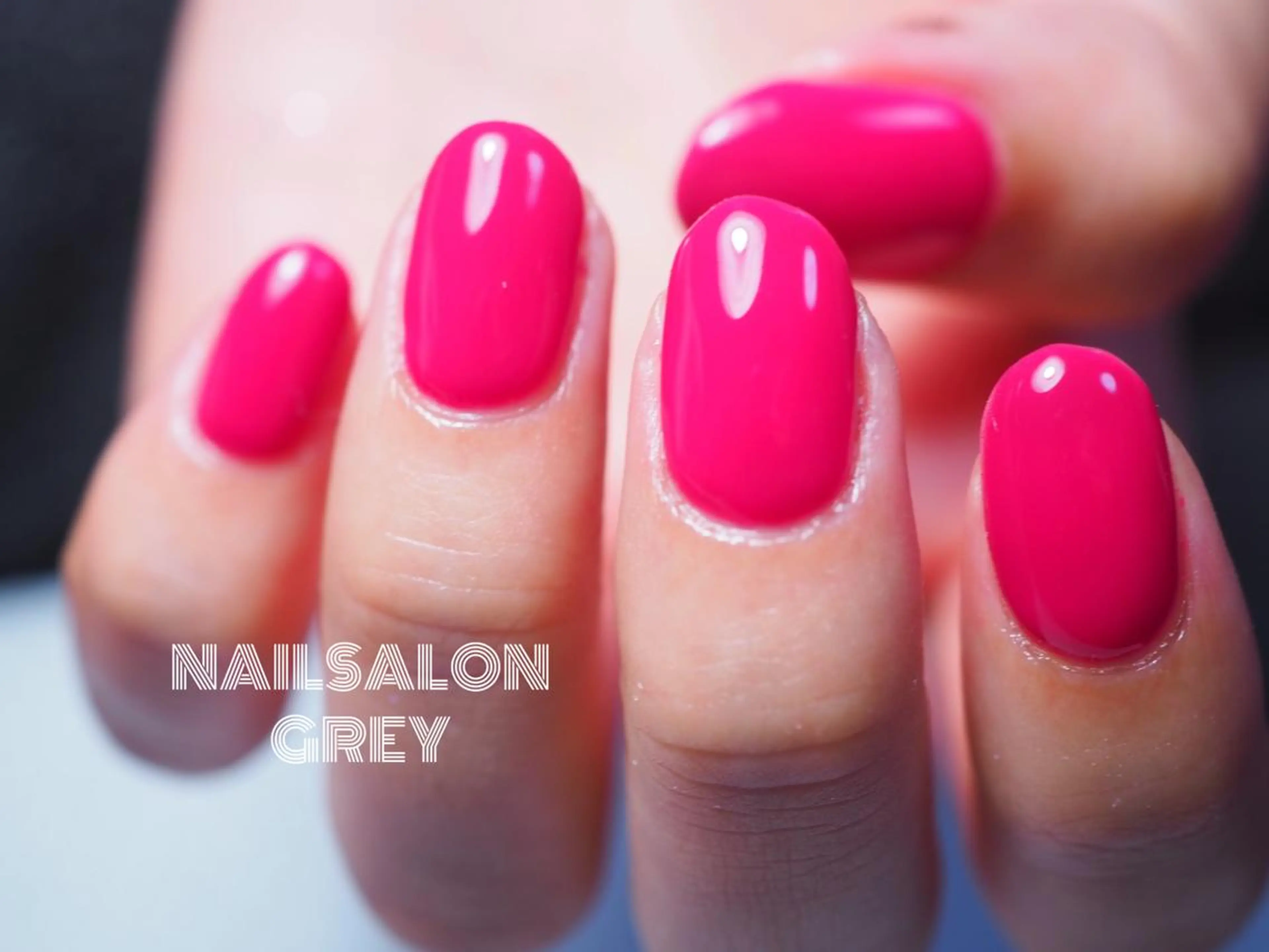 ネイル ピンク 【GREY】 TAIRAのネイルデザイン