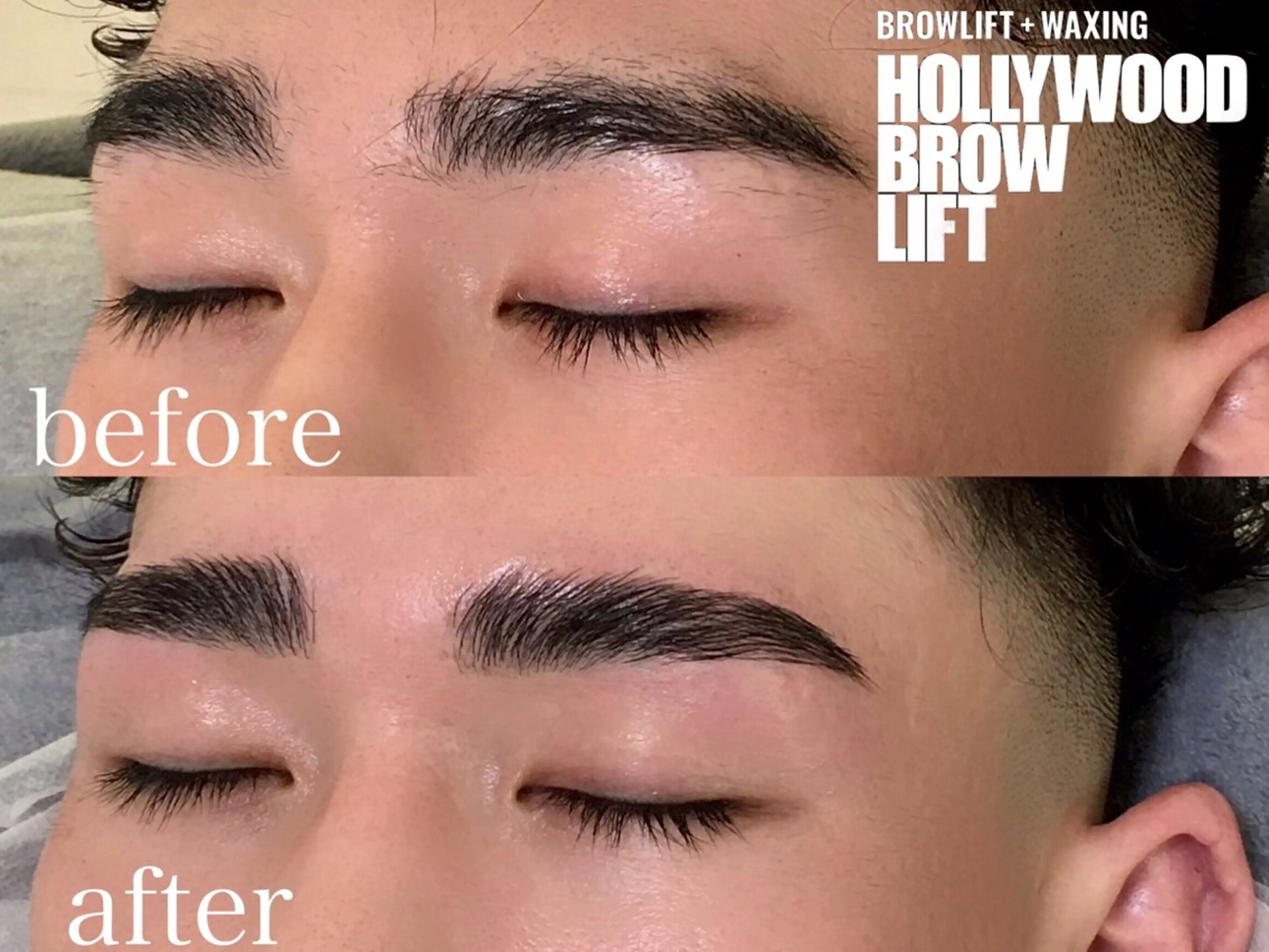 アイブロウ ハリウッドブロウリフト 眉毛ワックス脱毛 Three スリーの眉毛・アイブロウイメージ