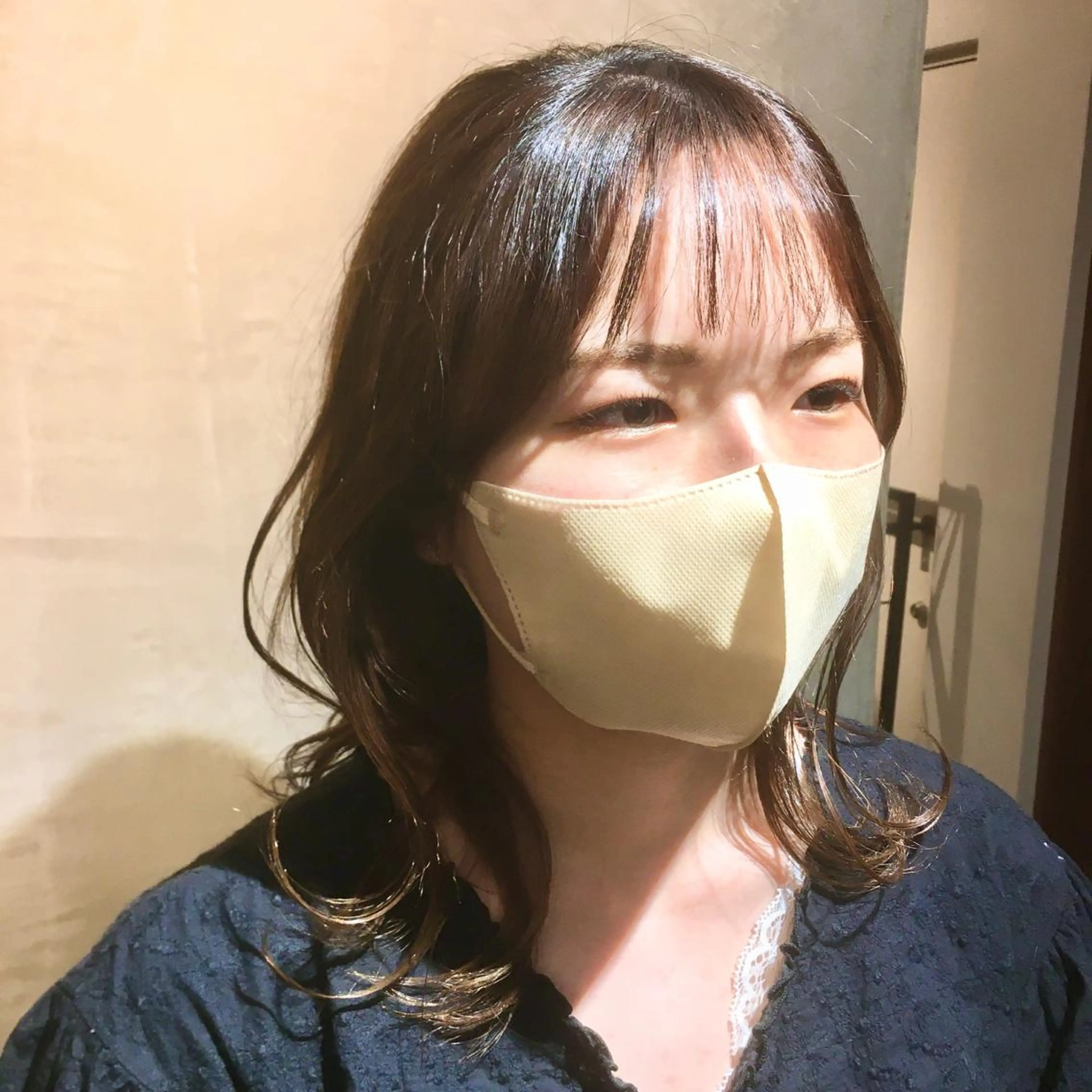 ミディアム くびれヘア 韓国風ヘア 恵比寿/メンズ ／髪質改善🍃金丸のヘアスタイル